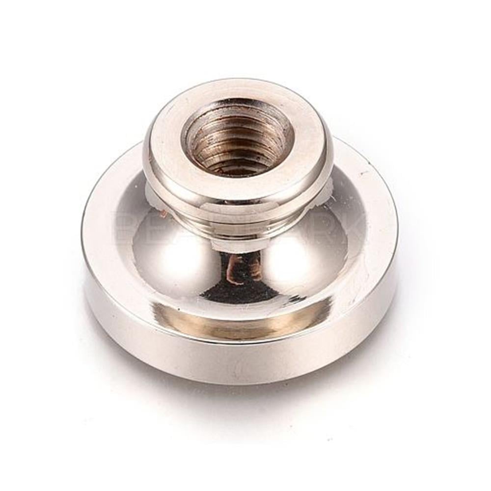 Boş Mum Mühür Gümüş Damga Kafası Yuvarlak 30mm Bronz