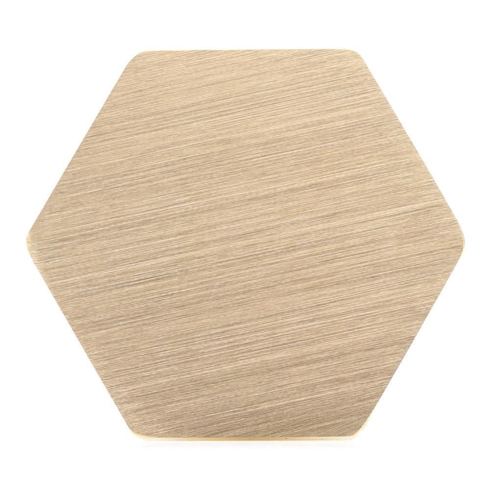 Boş Mum Mühür Pirinç Başlığı Altıgen 2 27x23,5