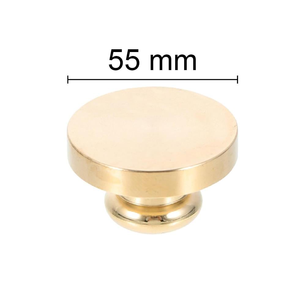 Boş Mum Mühür Pirinç Damga Başlığı Yuvarlak 55 mm