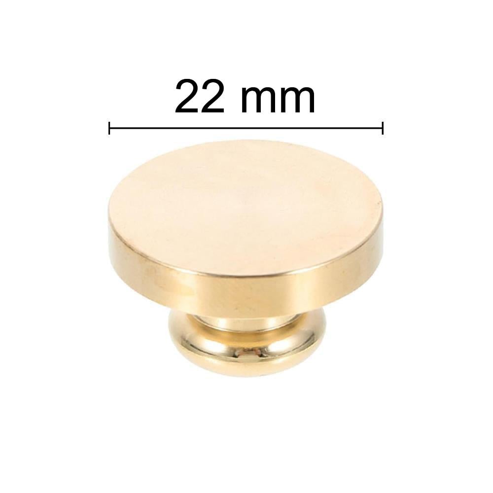 Boş Mum Mühür Pirinç Damga Başlığı Yuvarlak 22 mm 