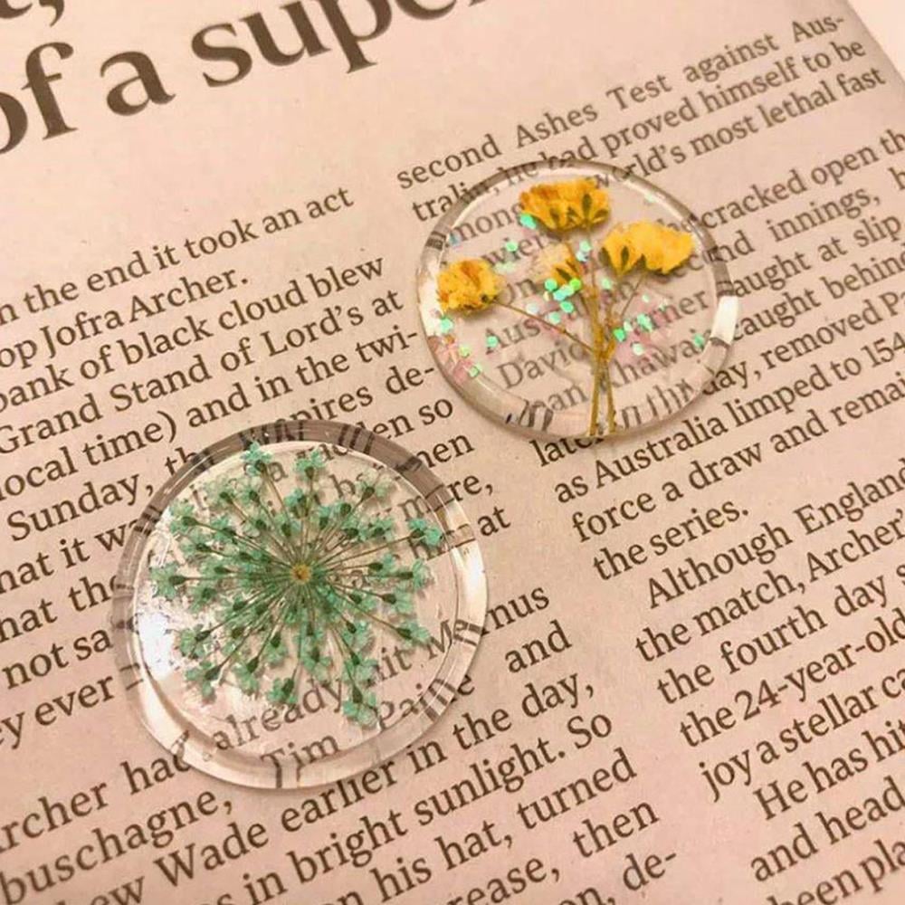 Boş Mum Mühür Pirinç Damga Başlığı Yuvarlak 25mm Bronz