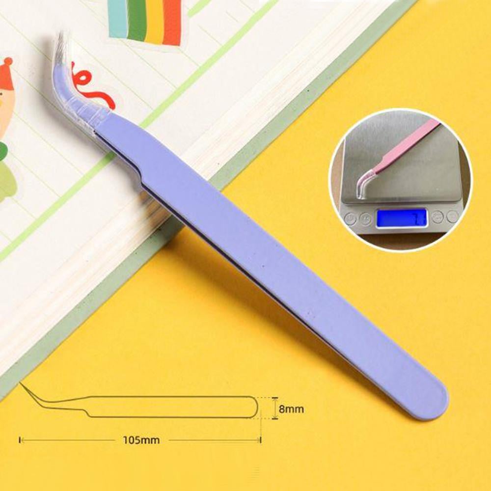 İkili Cımbız Seti Paslanmaz Çelik 5 Renk Düz ve Kavisli Model