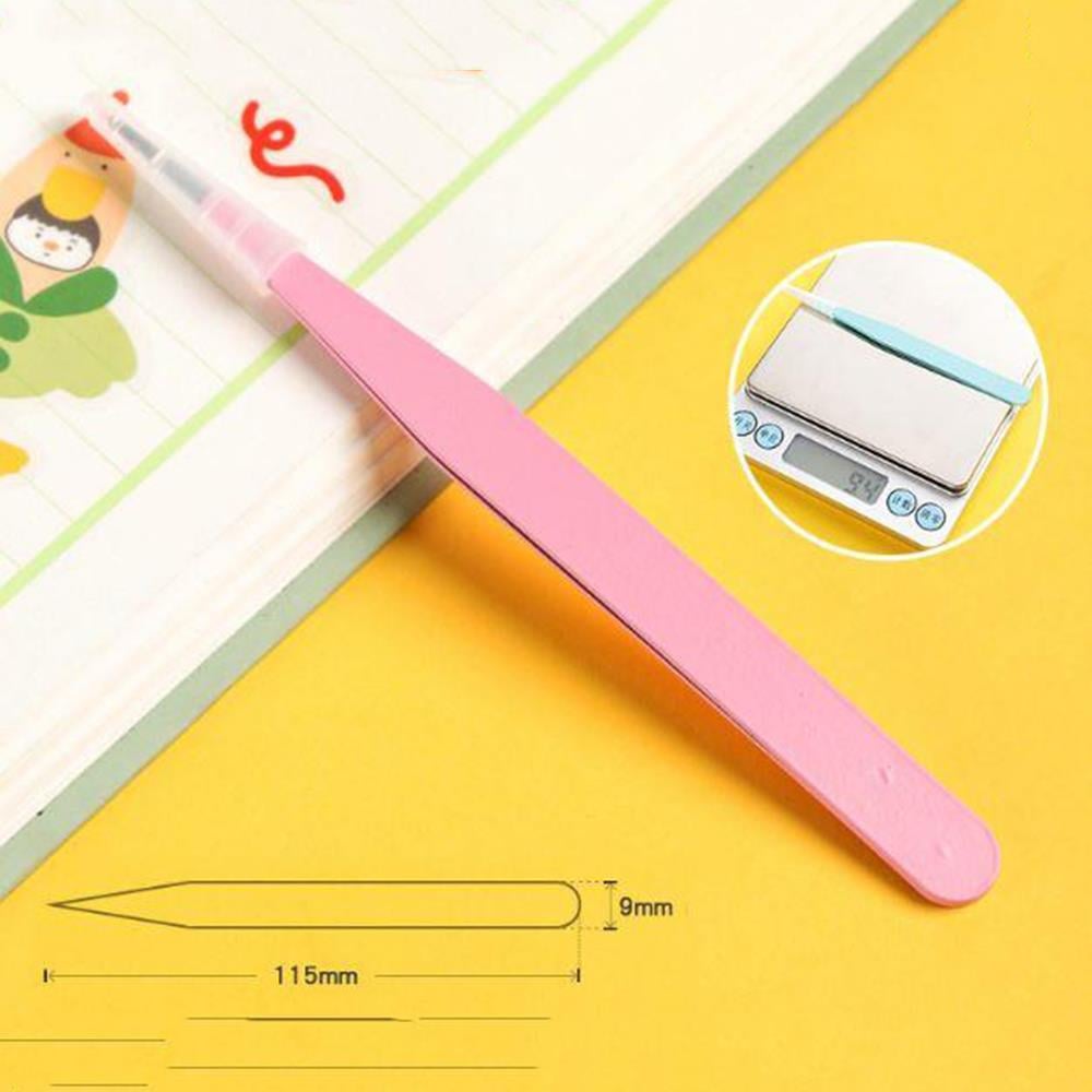 İkili Cımbız Seti Paslanmaz Çelik 5 Renk Düz ve Kavisli Model