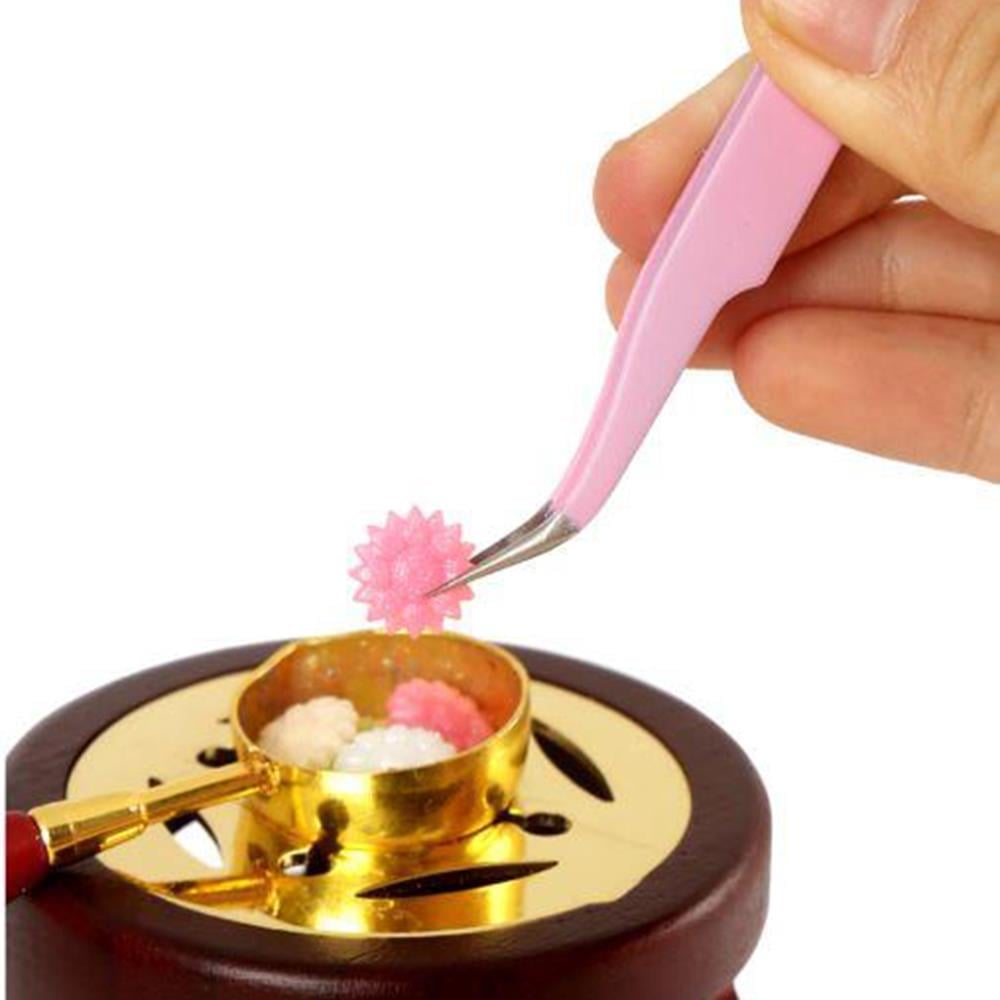 İkili Cımbız Seti Paslanmaz Çelik 5 Renk Düz ve Kavisli Model