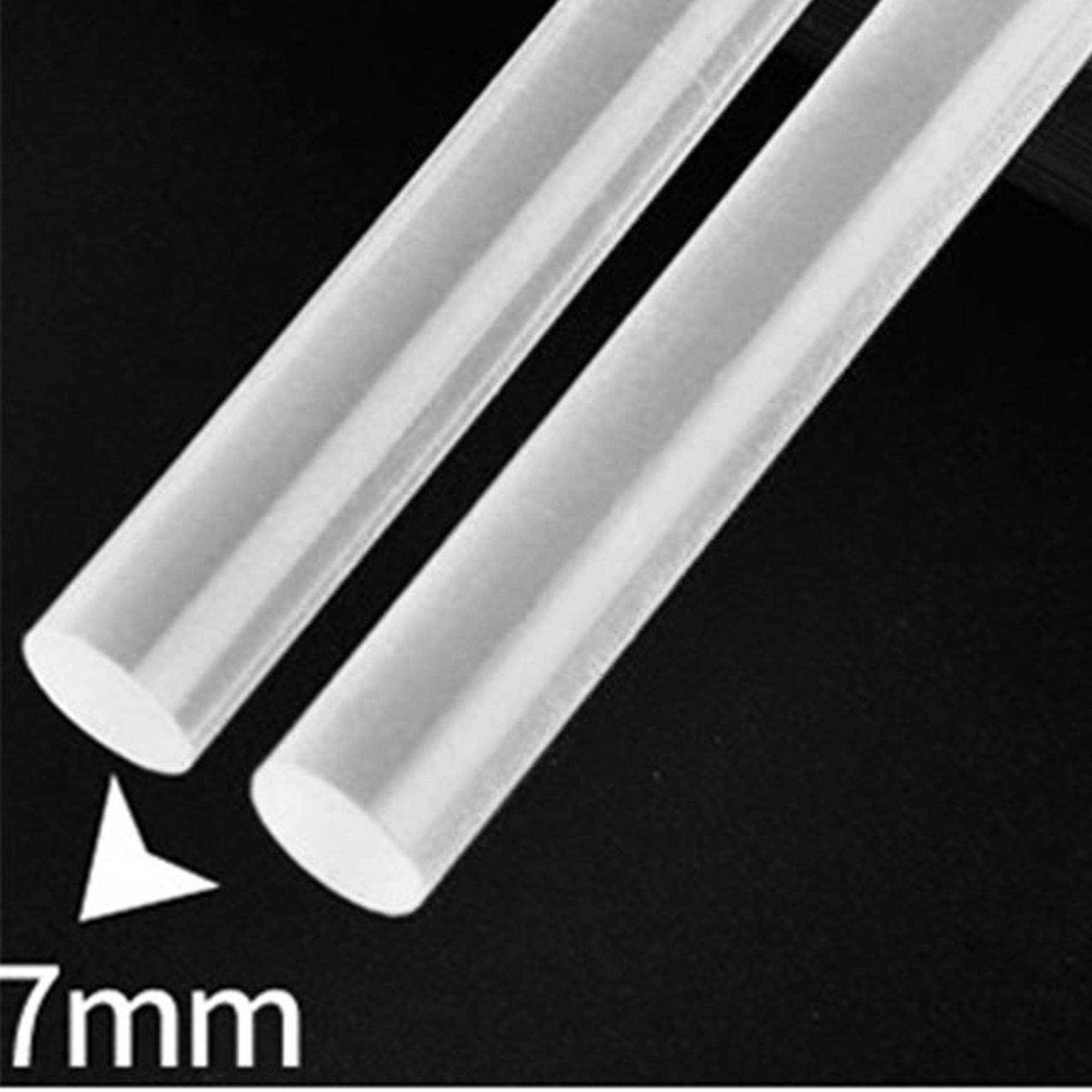 Mühür Mumu Çubuk Sıcak Tutkal 7mm x 27cm 10'lu Transparan Şeffaf