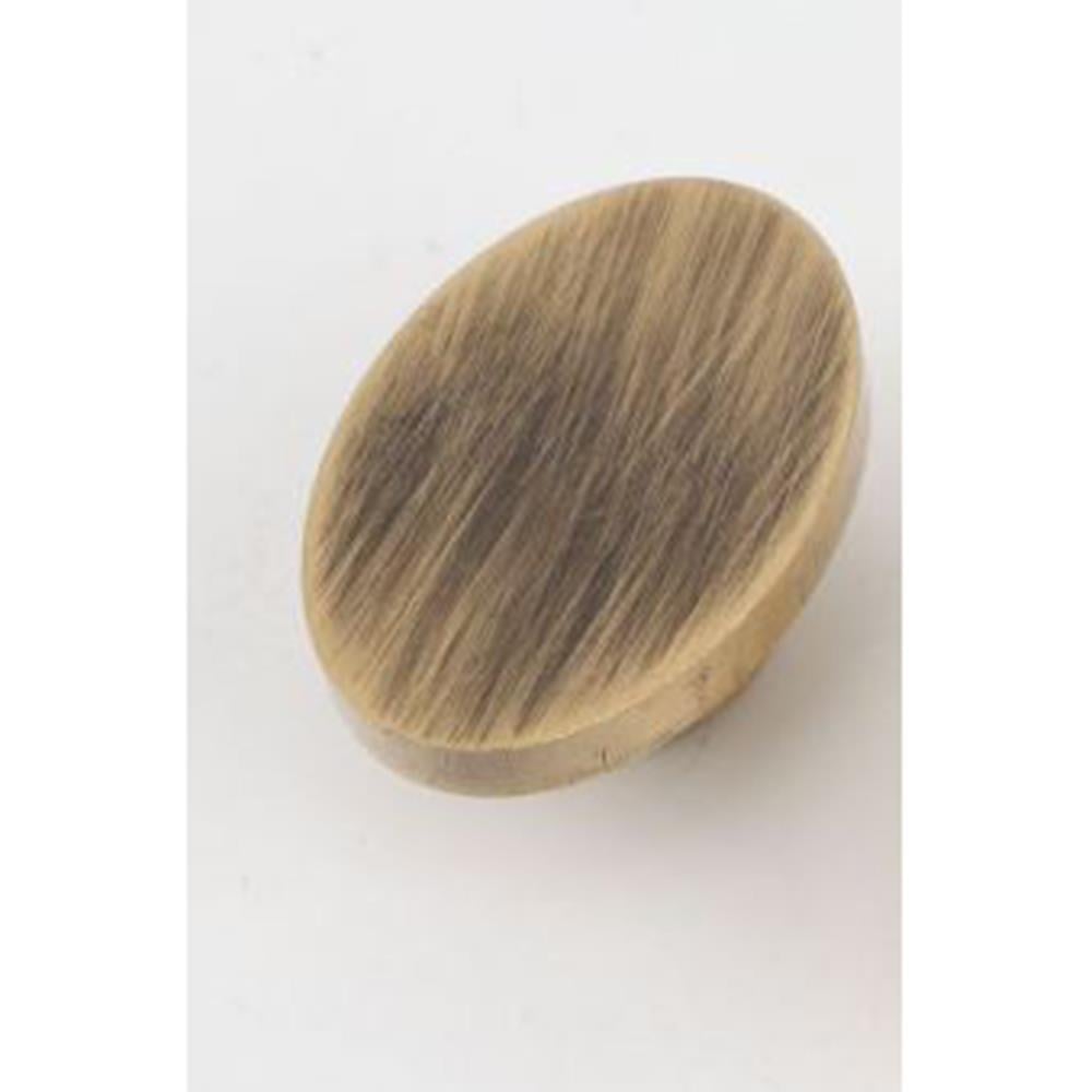 Mühür Mumu Damga Bakır Eskitme Oval Boş Pirinç Kafa + Ahşap Sap