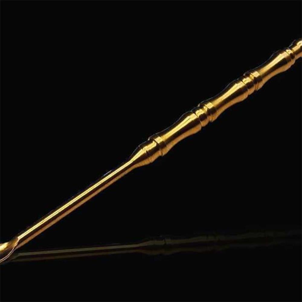 Mühür Mumu Karıştırma Çubuğu 2 Uçlu Prinç Malzeme Taşıma Halkalı