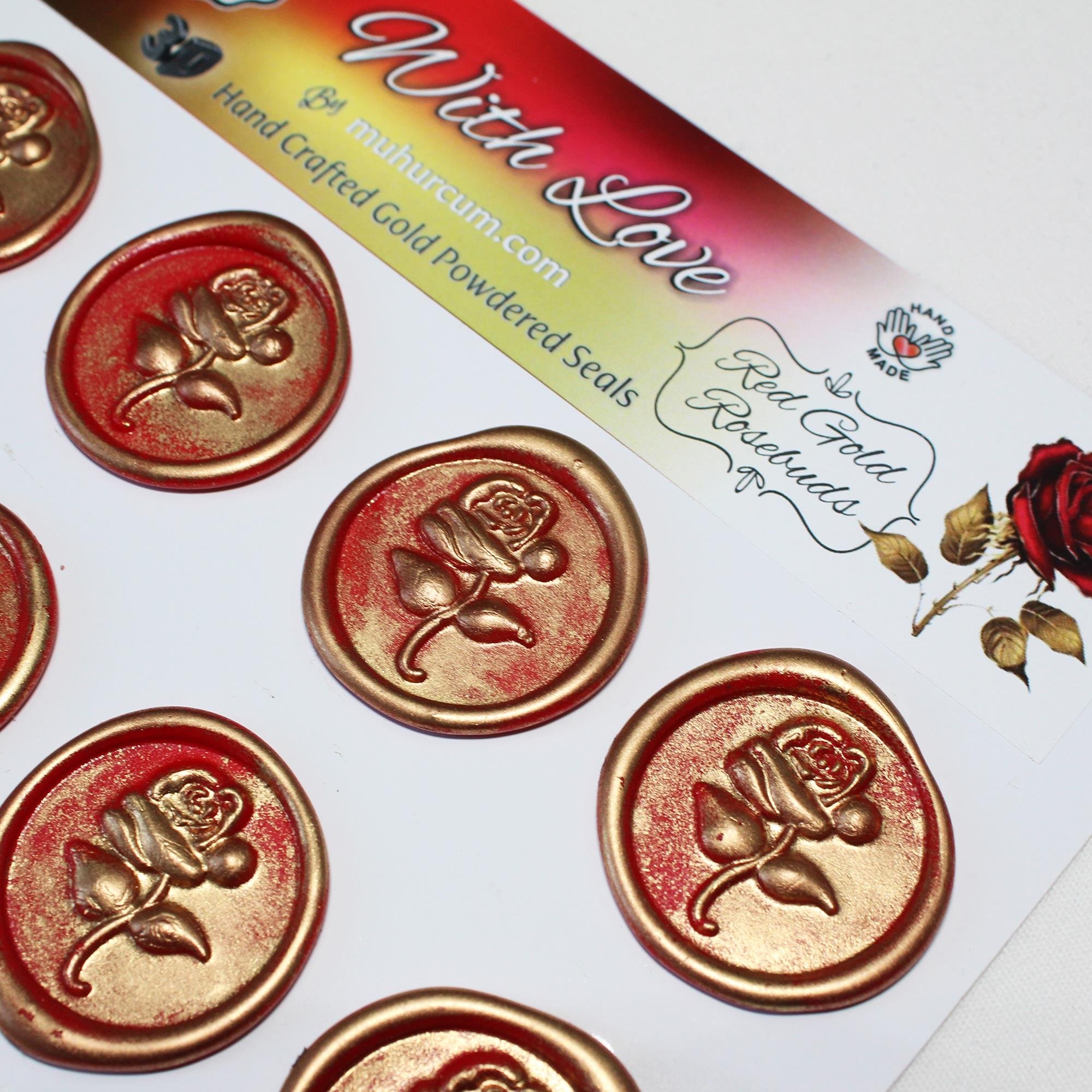 Mühürcüm 12 Adet 3D Hazır Kendinden Yapışkanlı Sticker Mühür RM2106