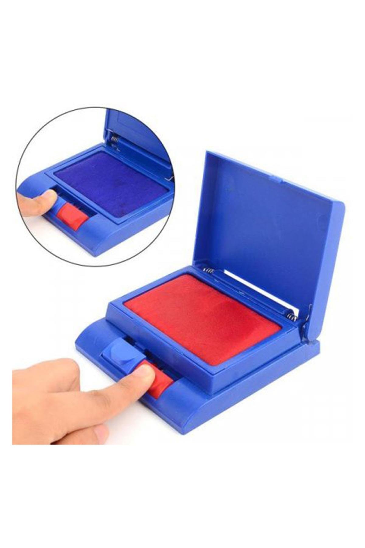 Mühürcüm Stampa Mürekkep Çift Renk Baskı Pedi İç: 86cmx51mm 