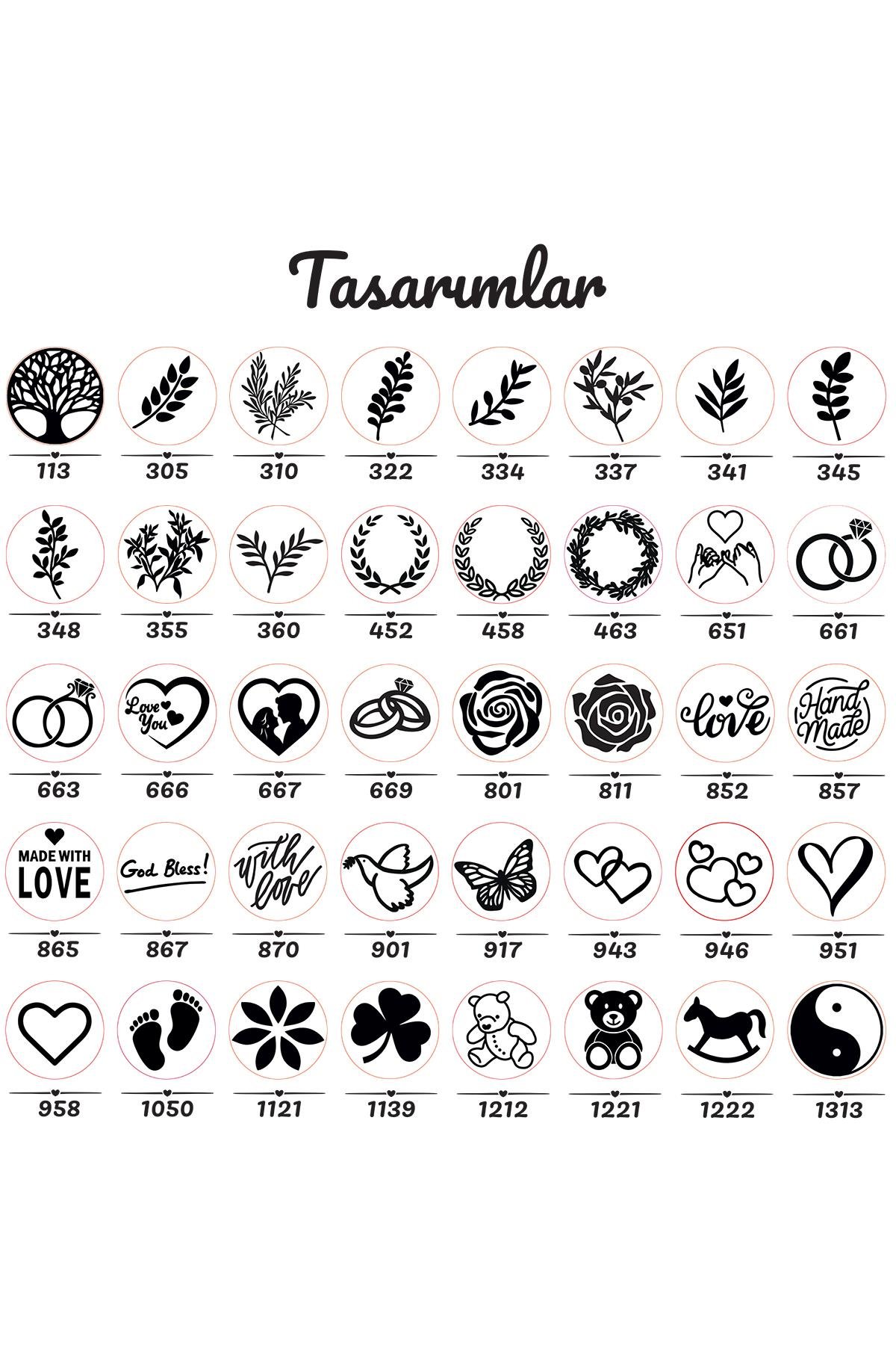 Mum Mühürü Uygulama Seti Kendin Yap Mühür Seti  M2CSET10