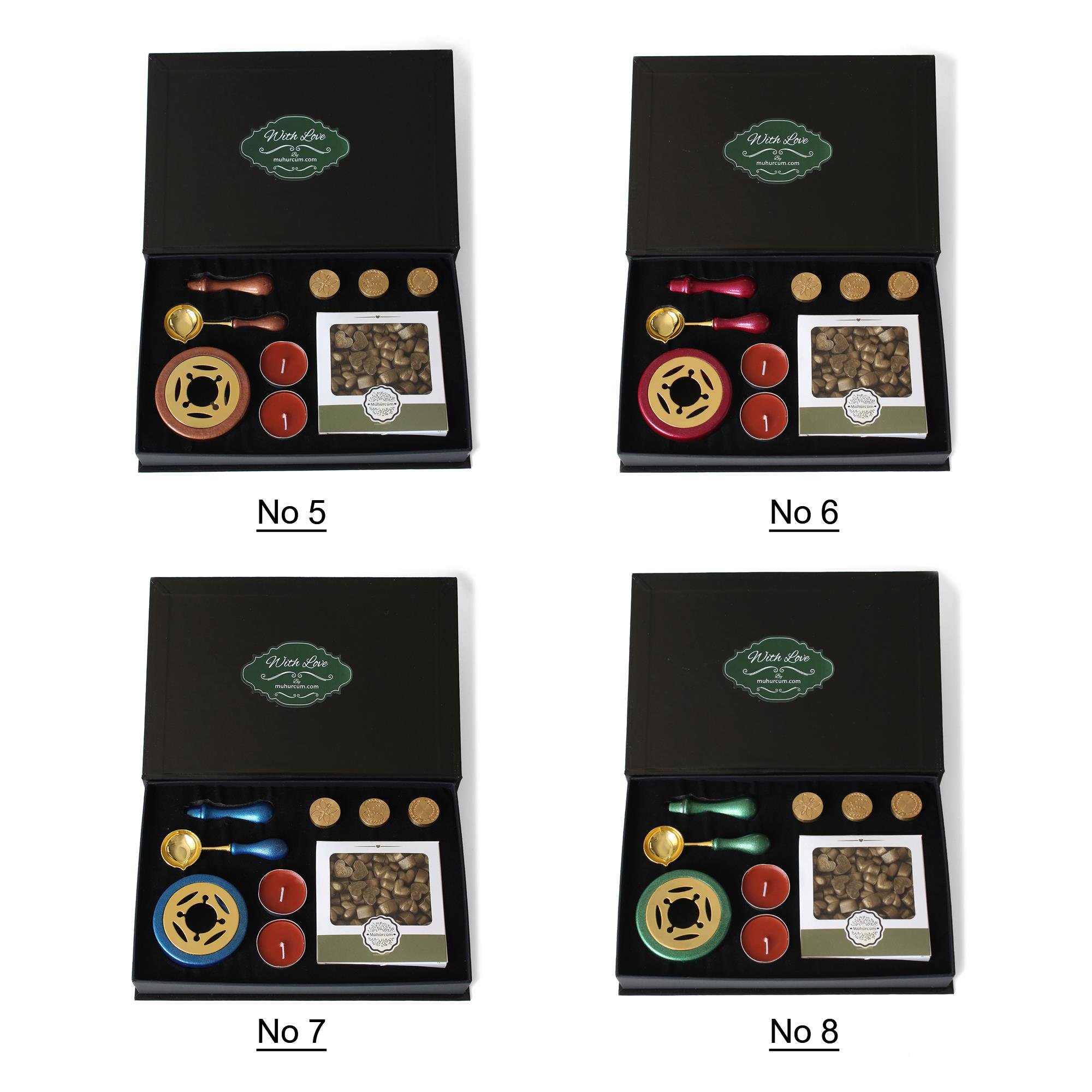 Mum Mühürü Uygulama Seti Kendin Yap Mühür Seti BBS110