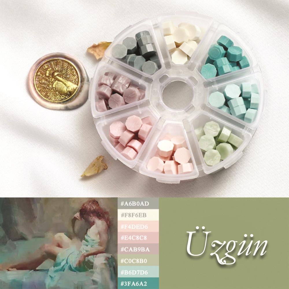 Sanat Temalı Mum Mührü Seti