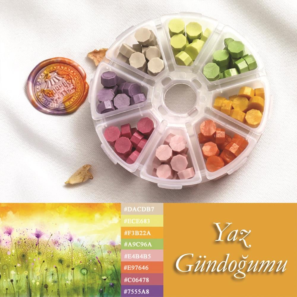 Sanat Temalı Mum Mührü Seti