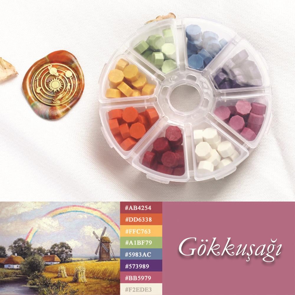 Sanat Temalı Mum Mührü Seti