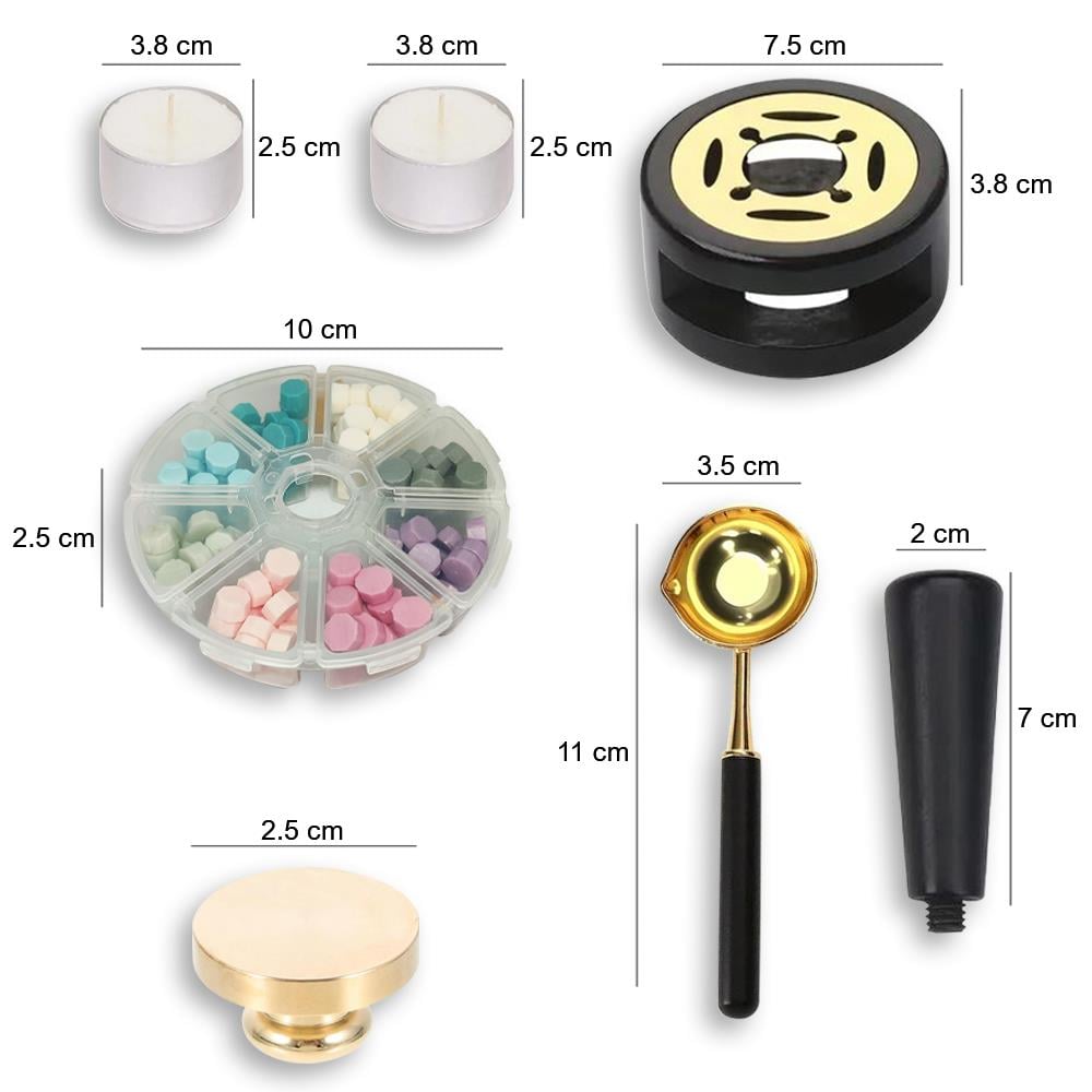 Sanat Temalı Mum Mührü Seti