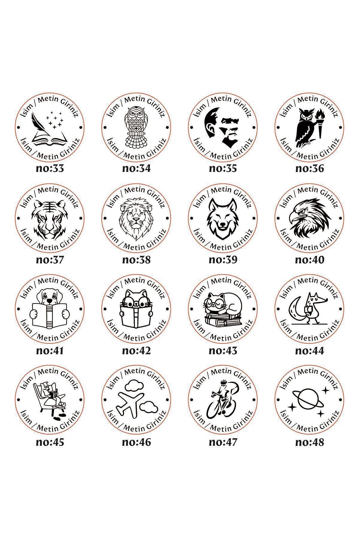 Soğuk Damga Kabartma Mühür Kişiye Özel Logo Tasarım Kutulu