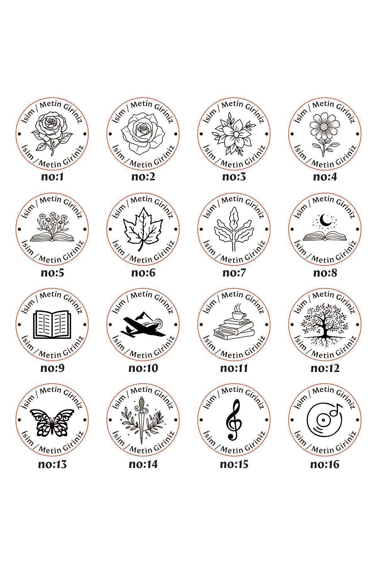 Soğuk Damga Kabartma Mühür Kişiye Özel Logo Tasarım Kutulu