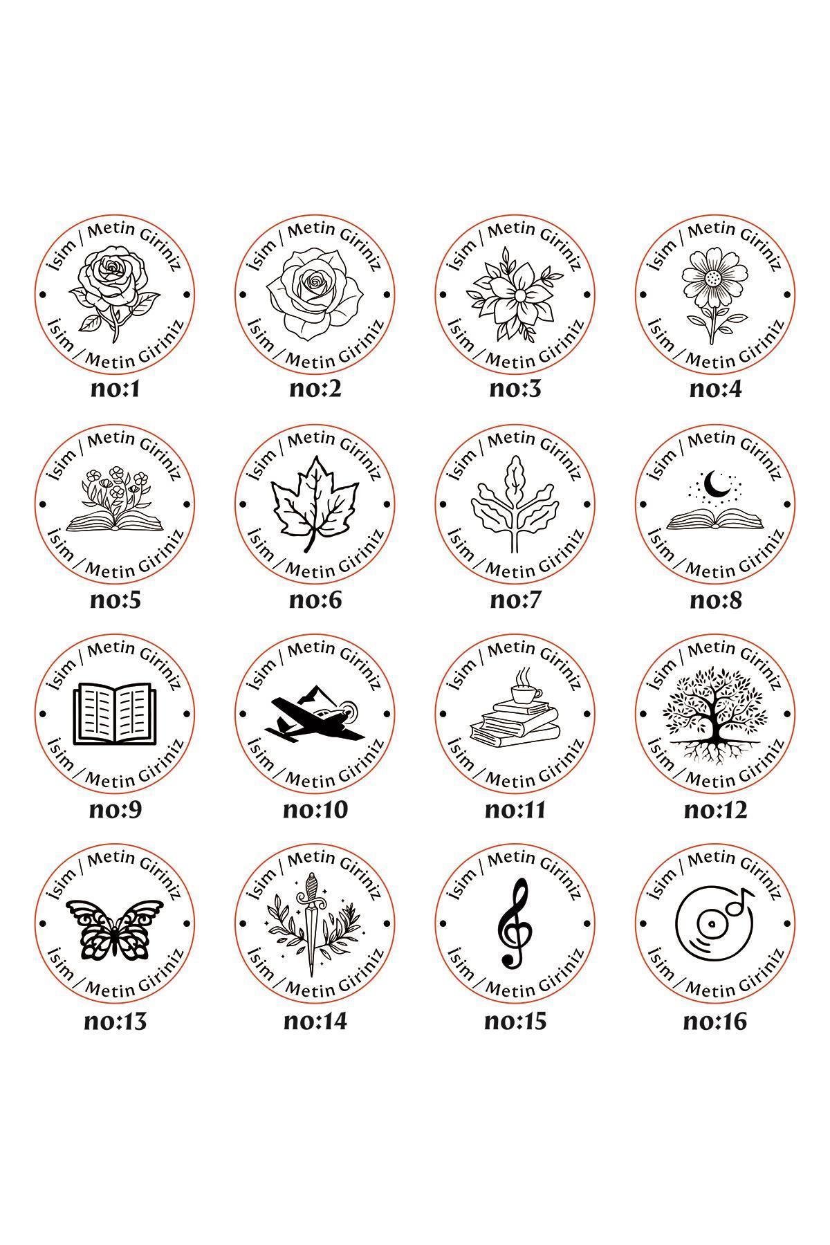 Soğuk Damga Kabartma Mühür Kişiye Özel Logo Tasarım Kutulu