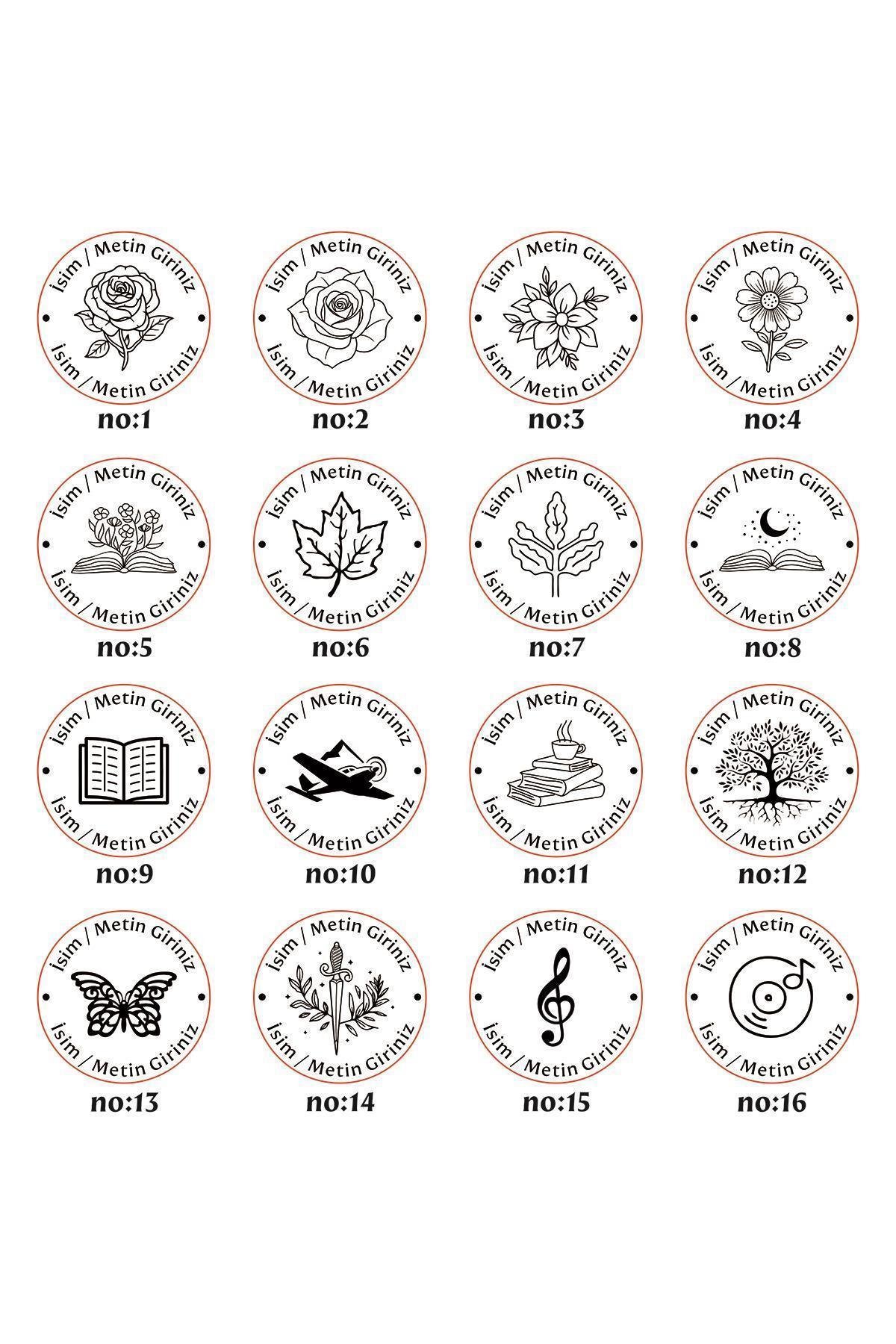 Soğuk Damga Kabartma Mühür Kişiye Özel Logo Tasarım Kutulu