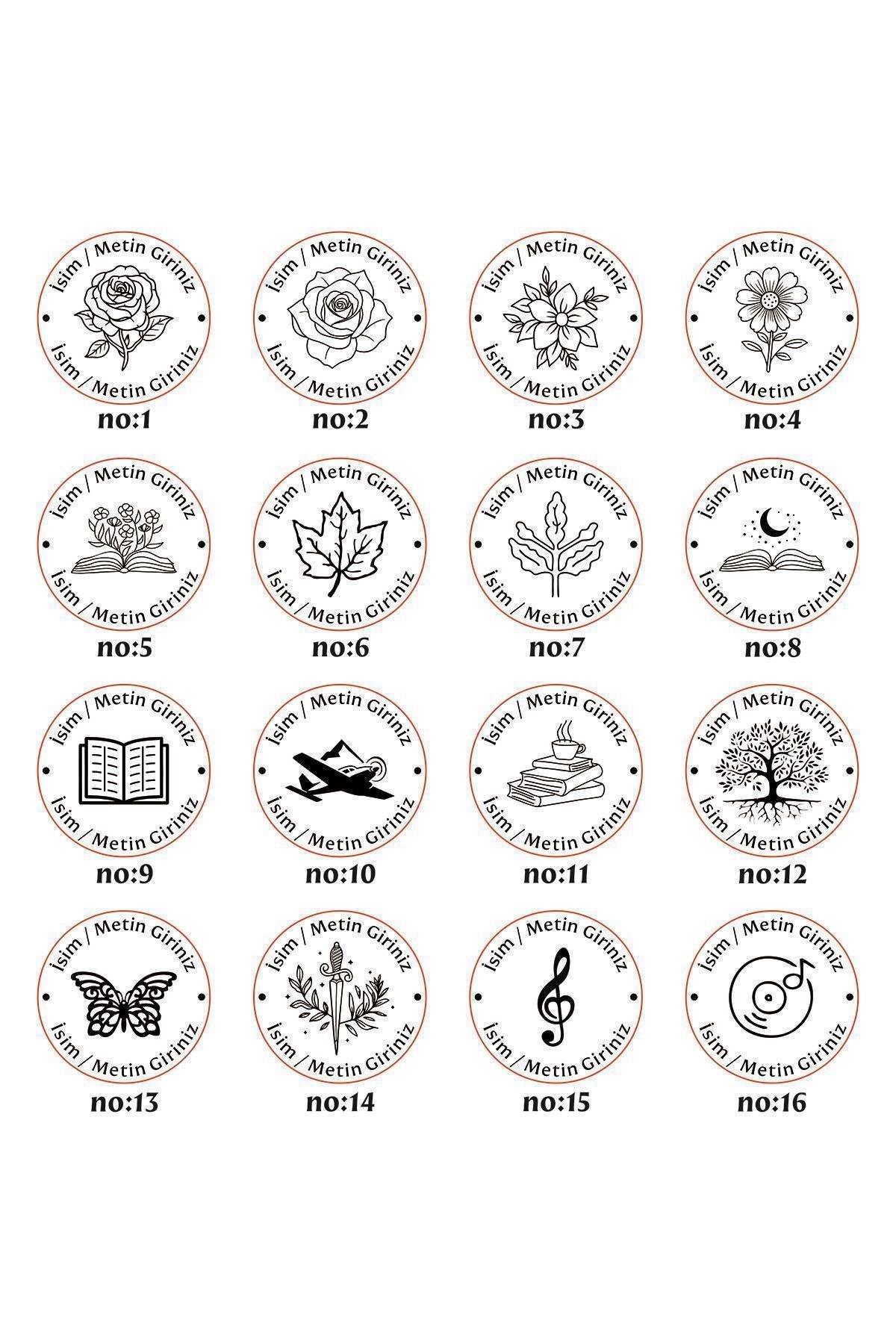 Soğuk Damga Kabartma Mühür Kişiye Özel Logo Tasarım Kutulu