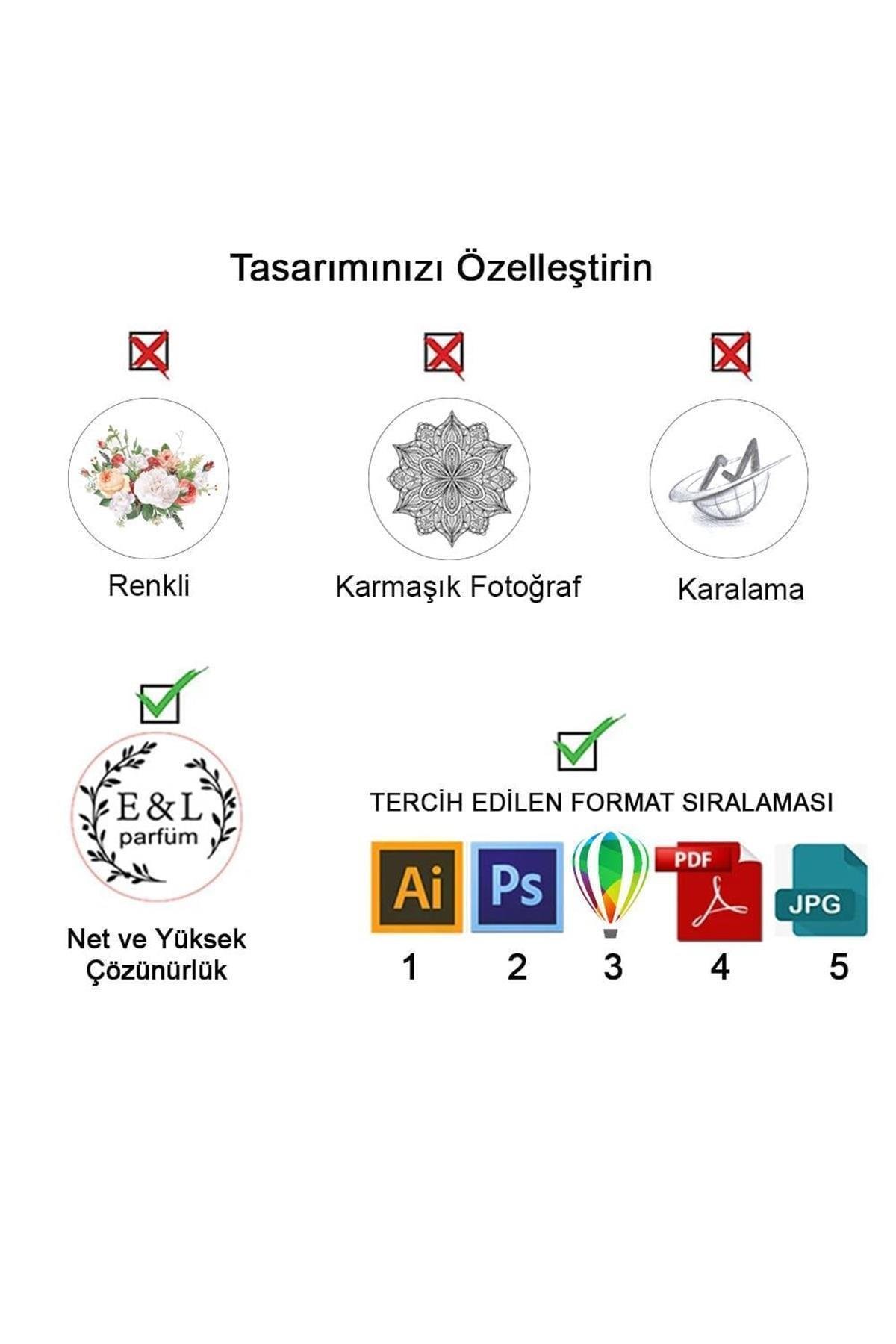 Soğuk Damga Kabartma Mühür Kişiye Özel Logo Tasarım Kutulu