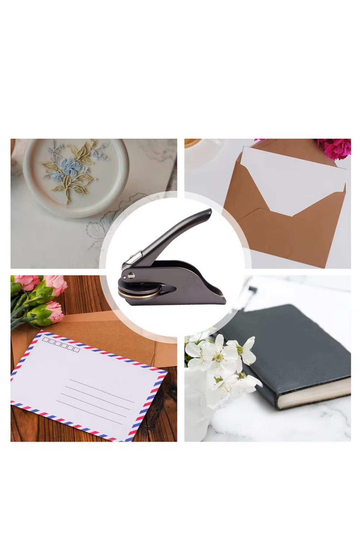 Soğuk Mühür Kabartma Damga Çelik Baskı Presi Desenli Antrasit