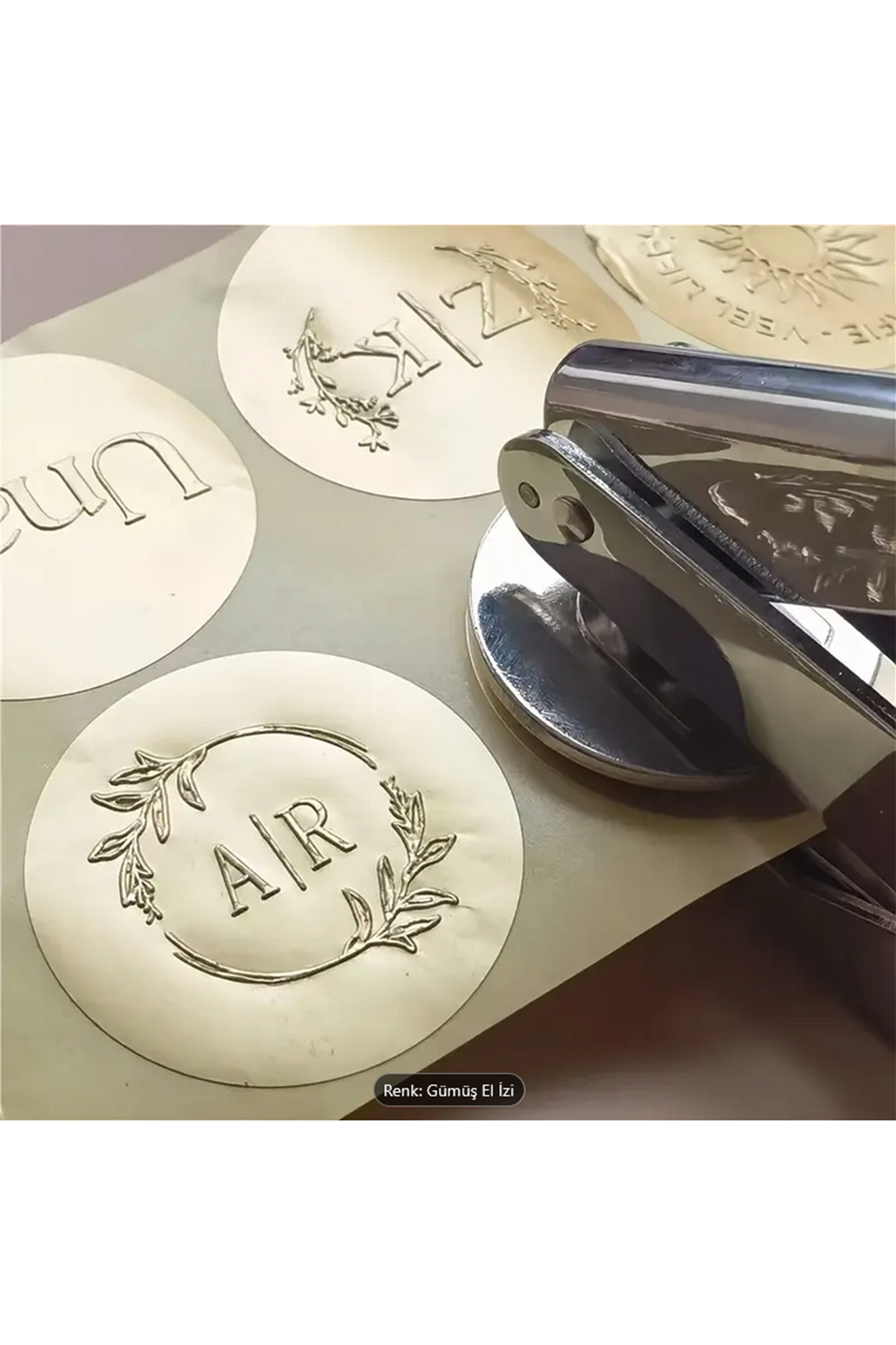 Soğuk Mühür Kabartma Damga Çelik Baskı Presi 2 Değişken Başlıklı