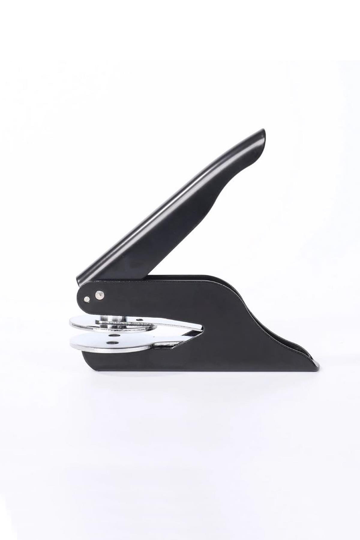 Soğuk Mühür Kabartma Damga Çelik Baskı Presi Gun Black Antrasit