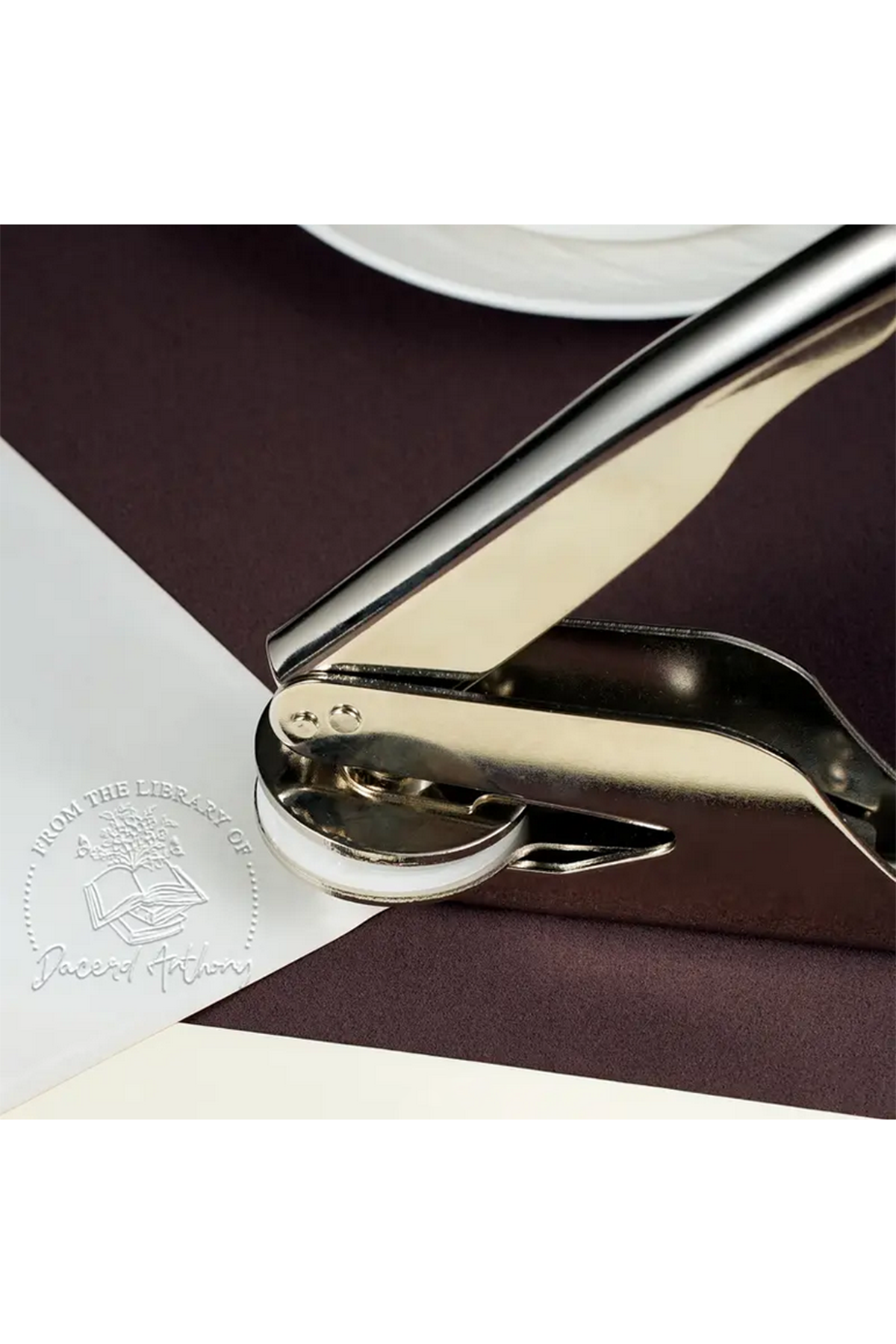 Soğuk Mühür Kabartma Damga Çelik Baskı Presi 2 Değişken Başlıklı