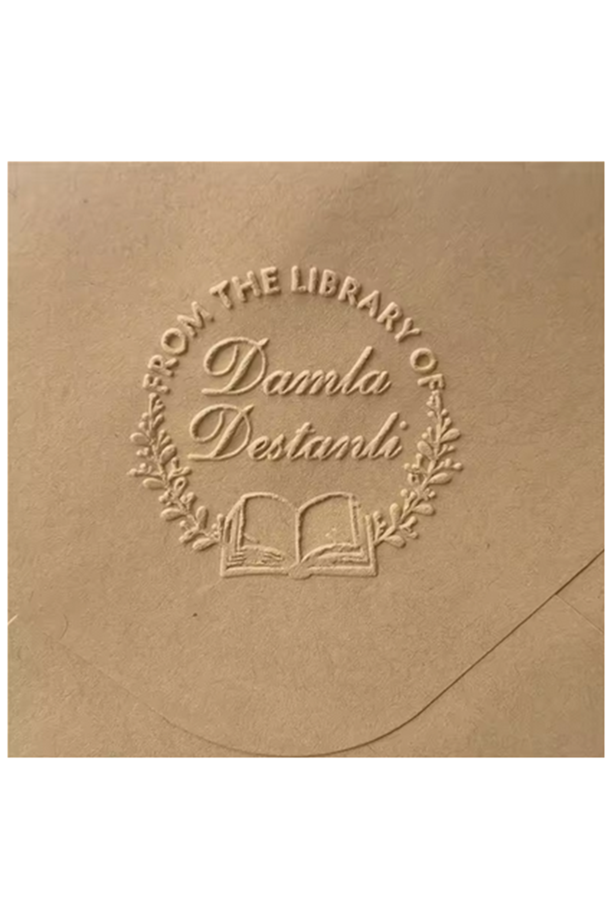 Soğuk Mühür Kabartma Damga Çelik Baskı Presi Rosegold Renk