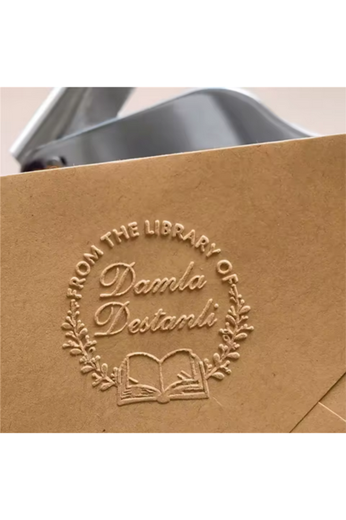 Soğuk Mühür Kabartma Damga Çelik Baskı Presi Gun Black Antrasit