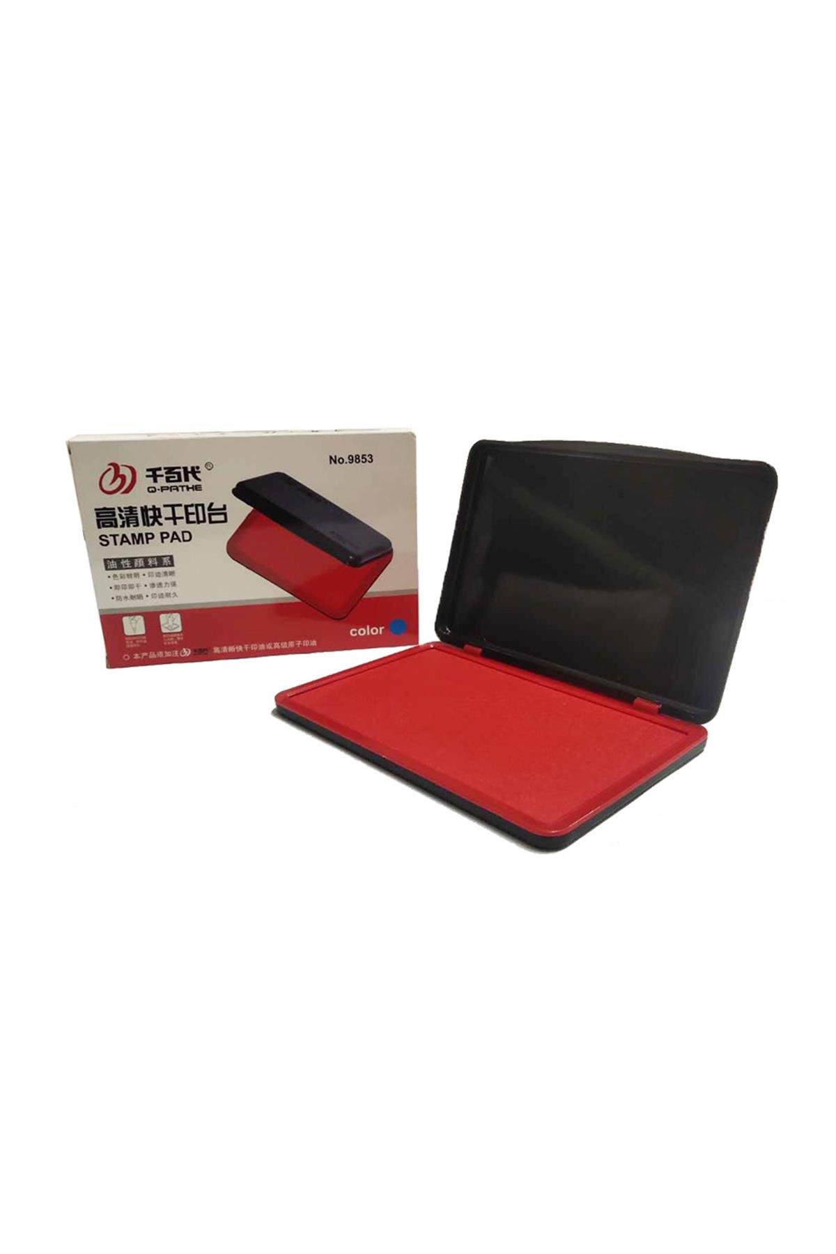 Stampa Mürekkep Baskı Pedi Siyah Mavi Kırmızı Büyük Boy 161cmx101mm 