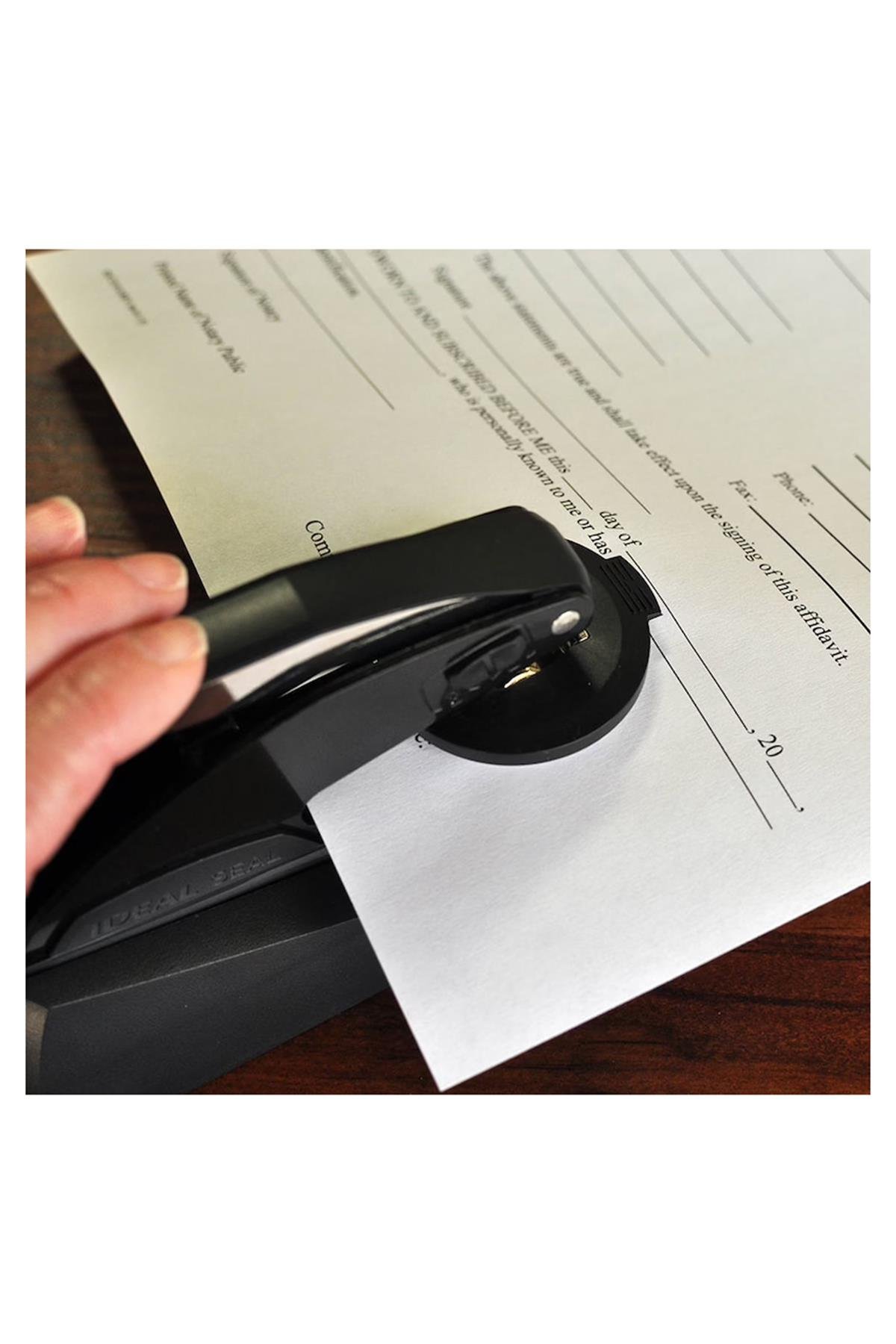 TRODAT Soğuk Mühür Kabartma Damga Portatif El Tipi Baskı Makinesi 