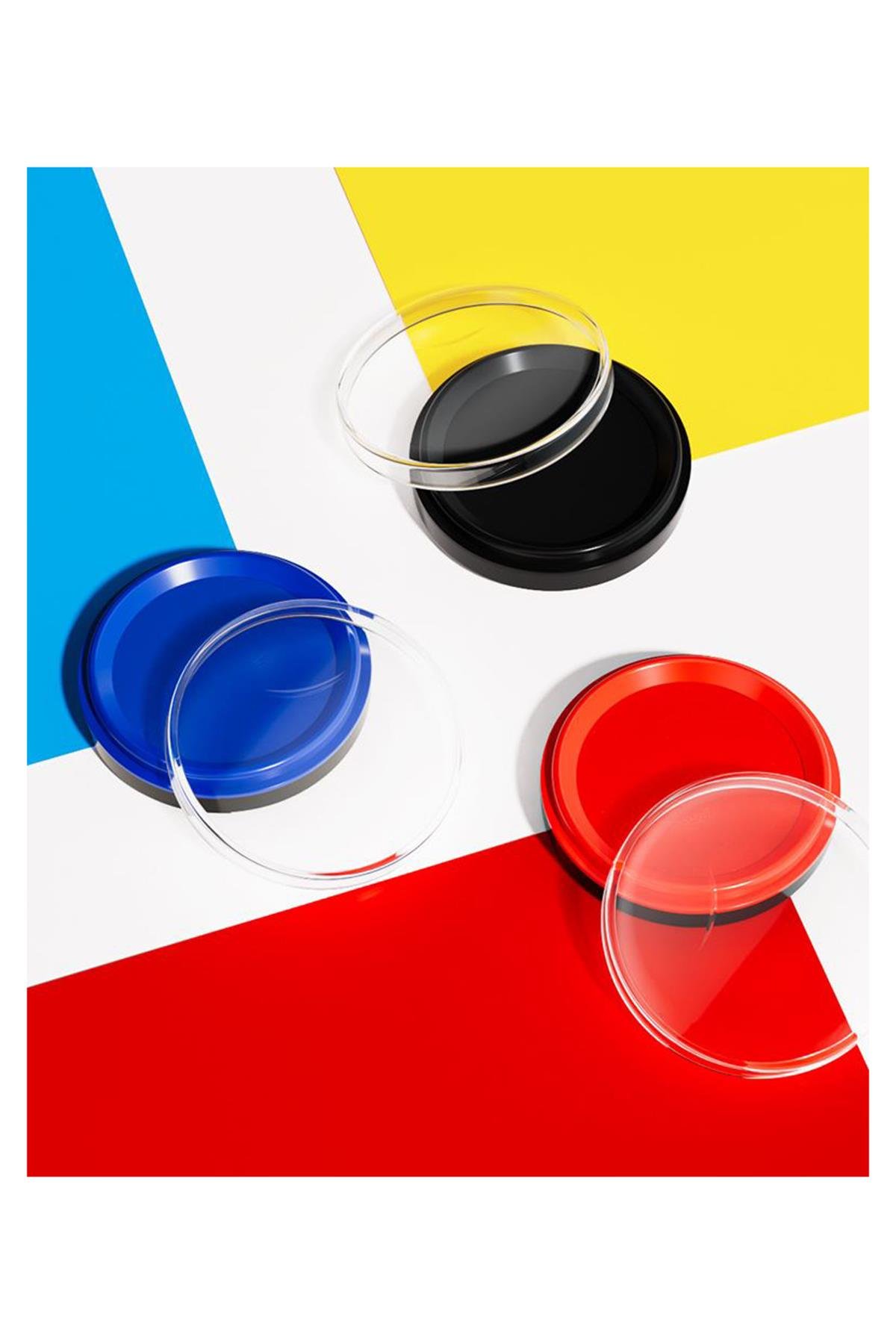 Yuvarlak Baskı Pedi 8cm Kendinden Mürekkepli Istampa Ofis Su Bazlı