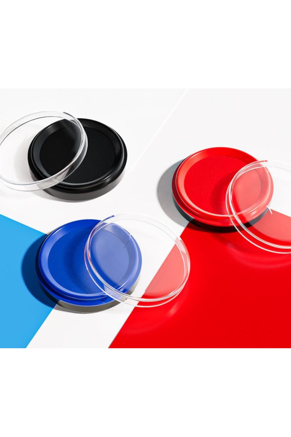 Yuvarlak Baskı Pedi 8cm Kendinden Mürekkepli Istampa Ofis Su Bazlı