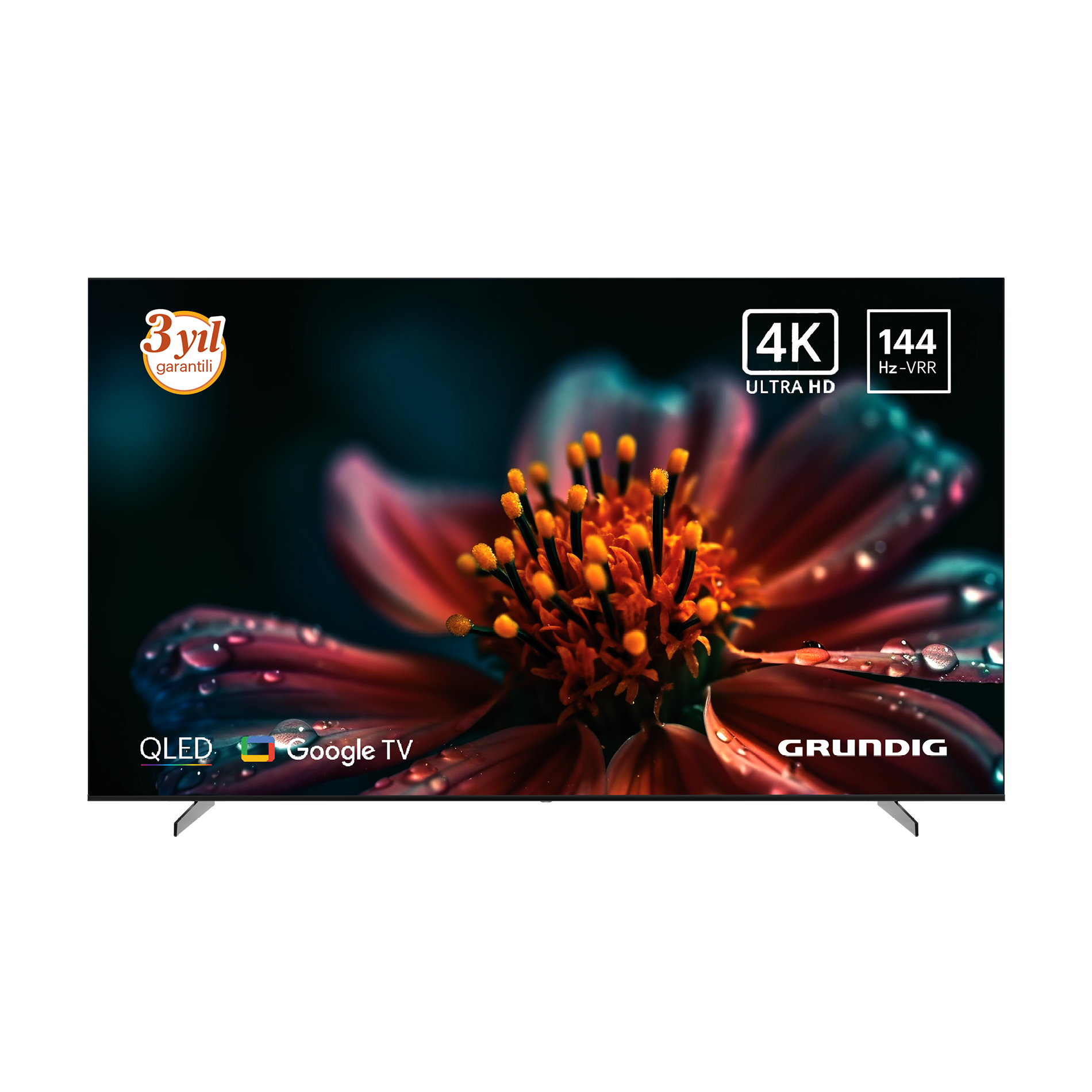 100 inch Grundig AI Google QLed TV 120Hz VRR (4K@144Hz) / 100GRD-HJ2T00 (100 GQ 880)