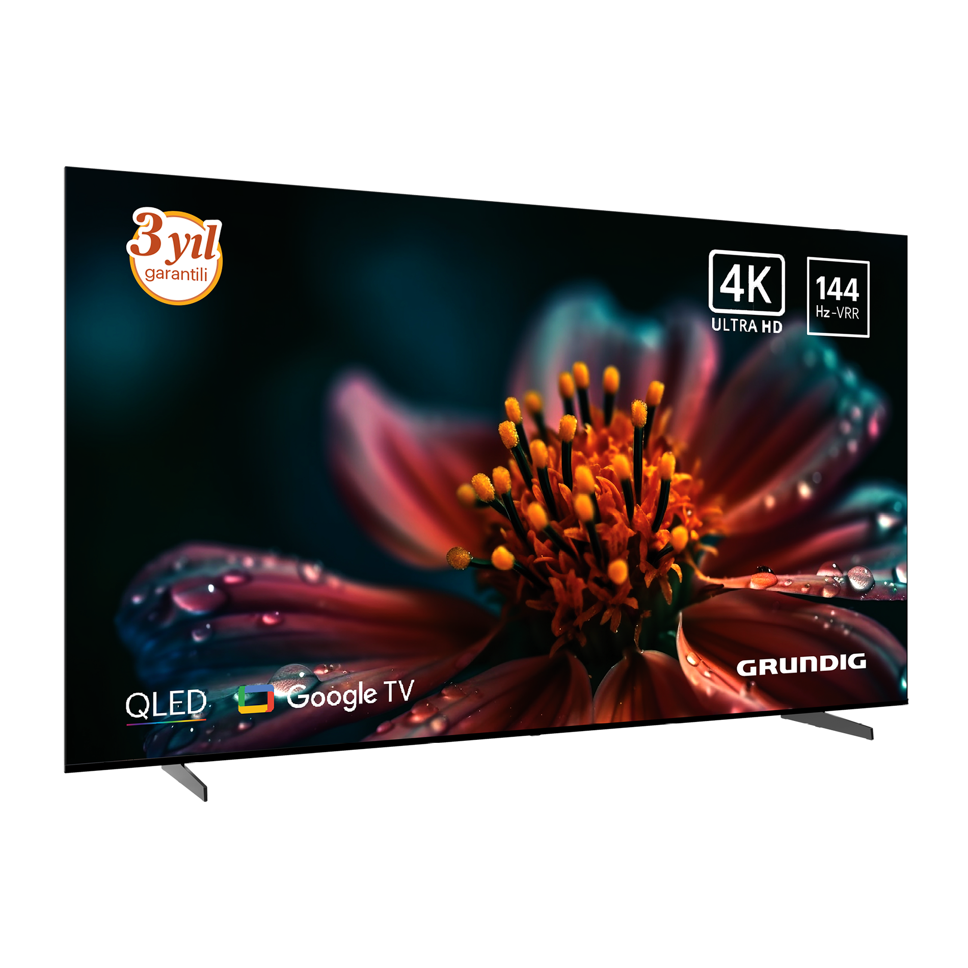 100 inch Grundig AI Google QLed TV 120Hz VRR (4K@144Hz) / 100GRD-HJ2T00 (100 GQ 880)