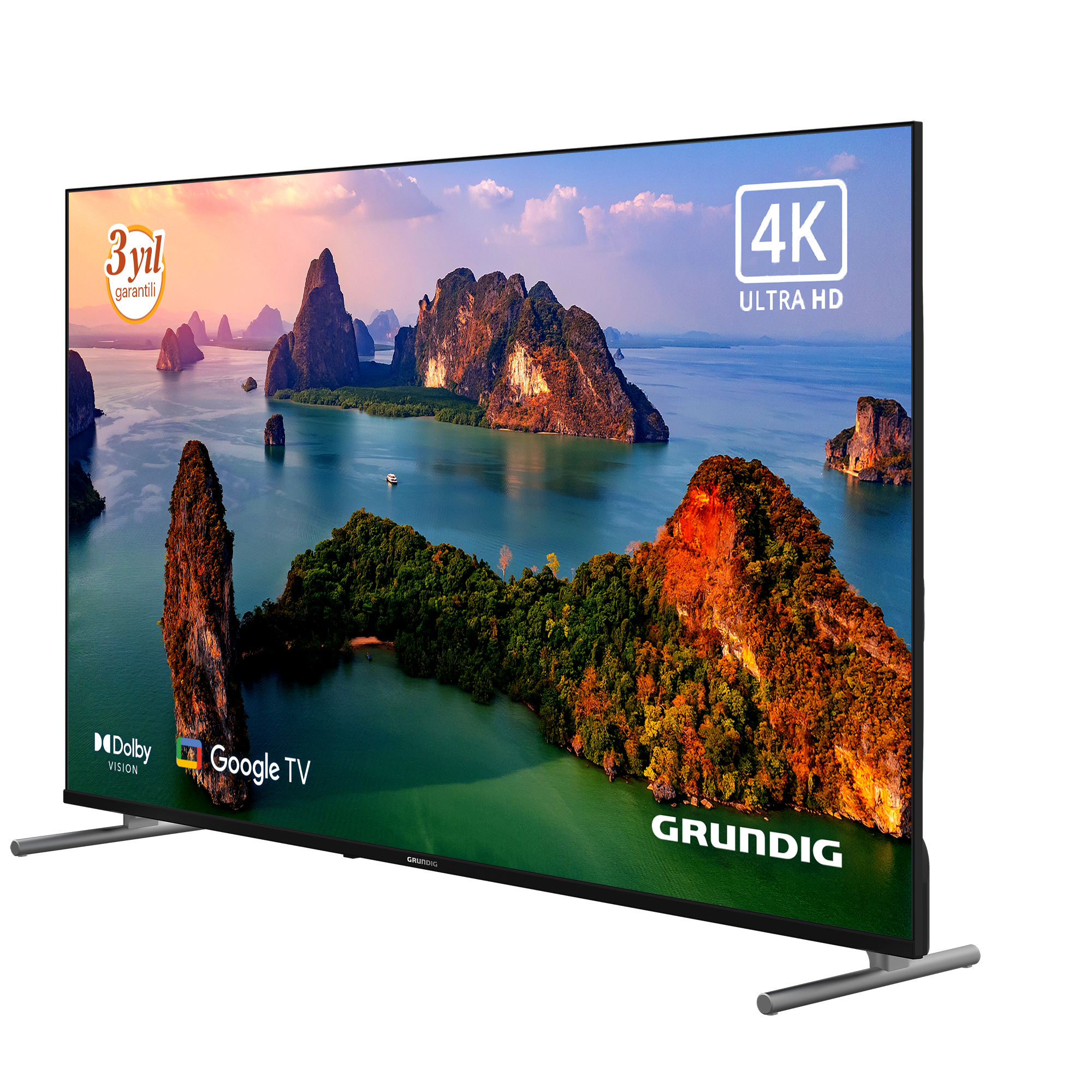 50 inch Grundig 4K UHD Google Led TV / 50GRD GD8T00 (50 GKU 750)