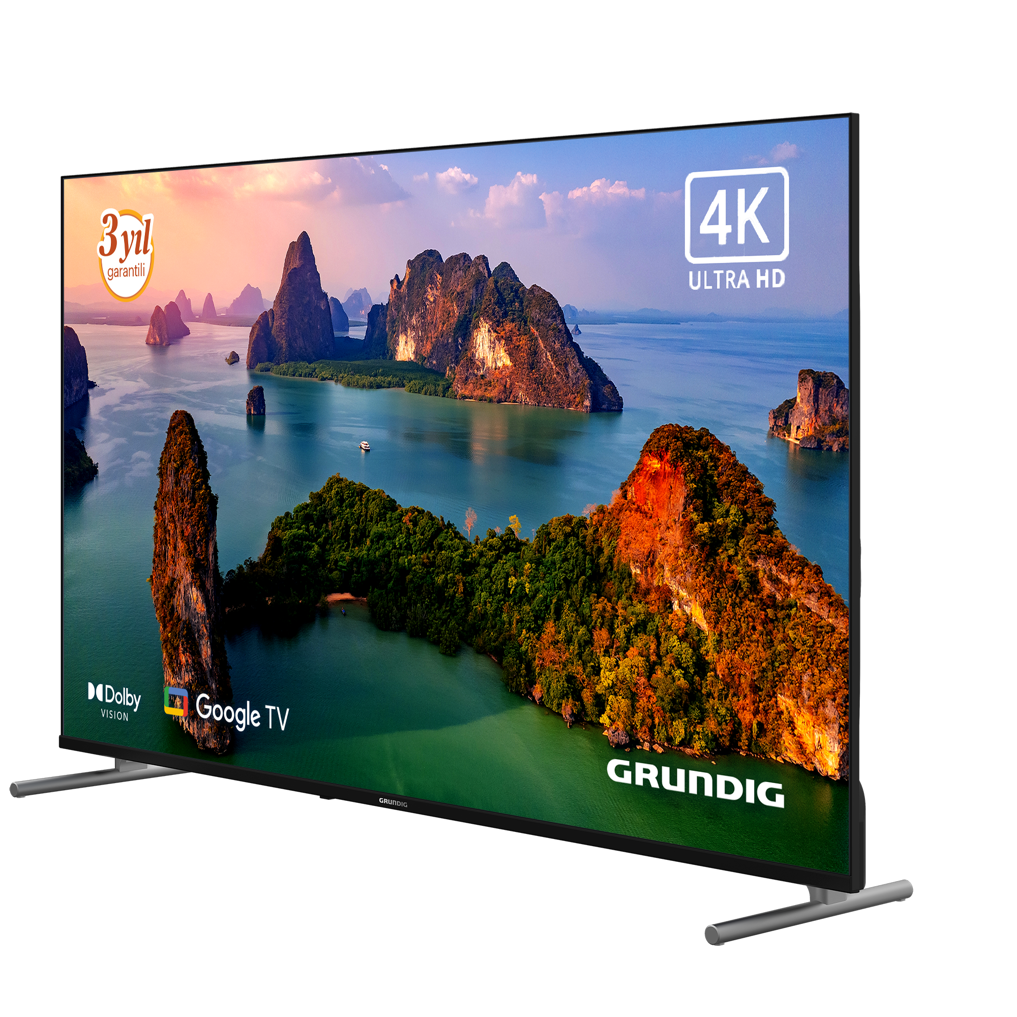 50 inch Grundig 4K UHD Google Led TV / 50GRD GD8T00 (50 GKU 750)