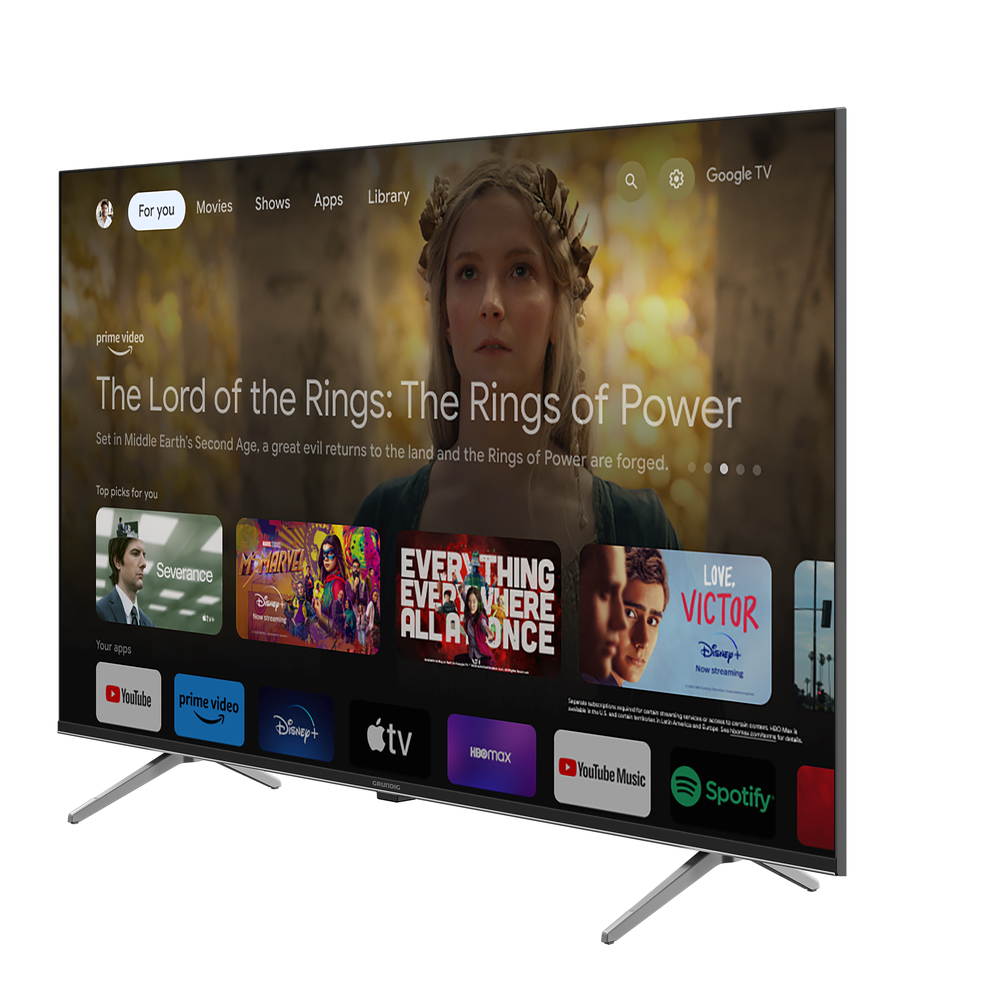 75 inch Grundig Google Led TV / 75GRD-AS6T00 (75 GHU 8500 A) 3