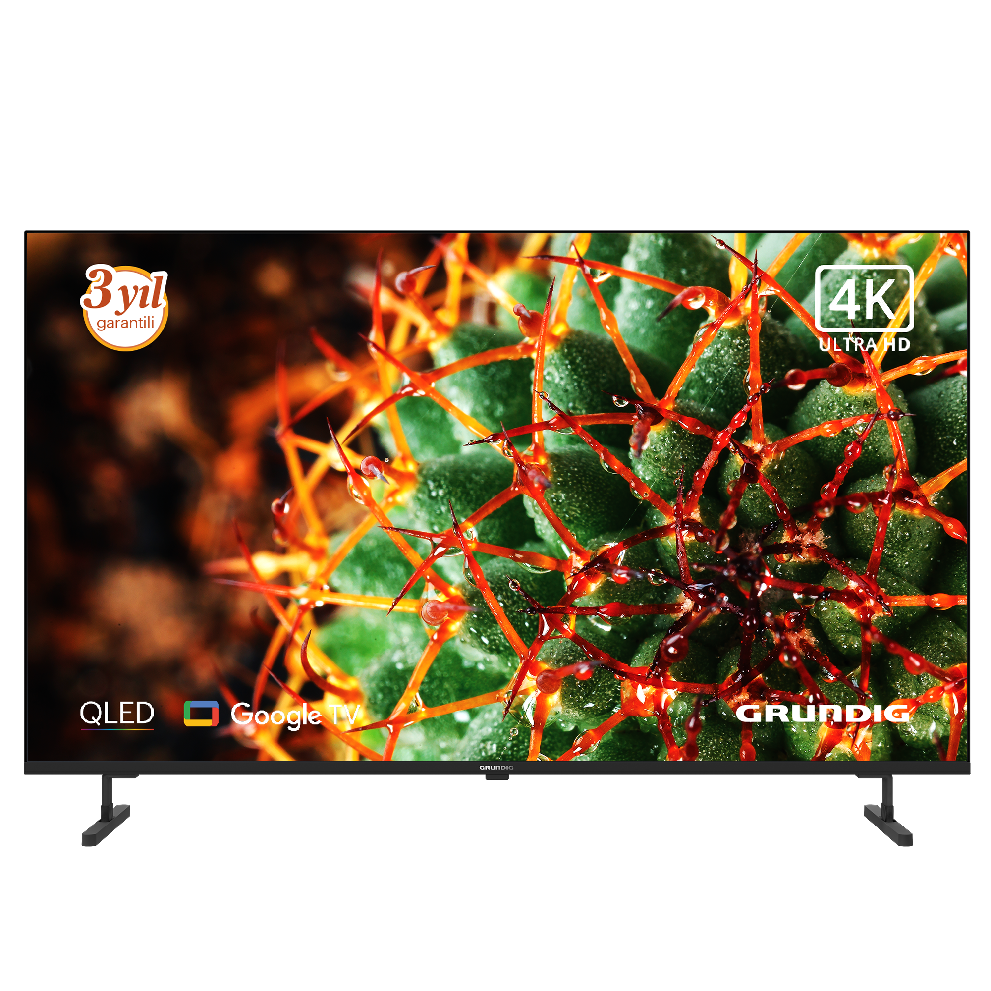 55 inch Grundig Google QLed TV 60Hz / 55GRD-GY7T00 (55 GQ 700A)
