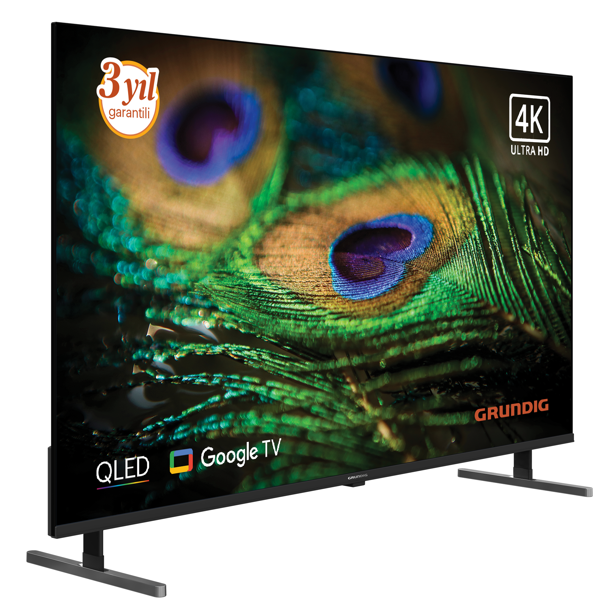 55 inch Grundig Google QLed TV 60Hz / 55GRD-GW5T00 (55 GQ 750 A)