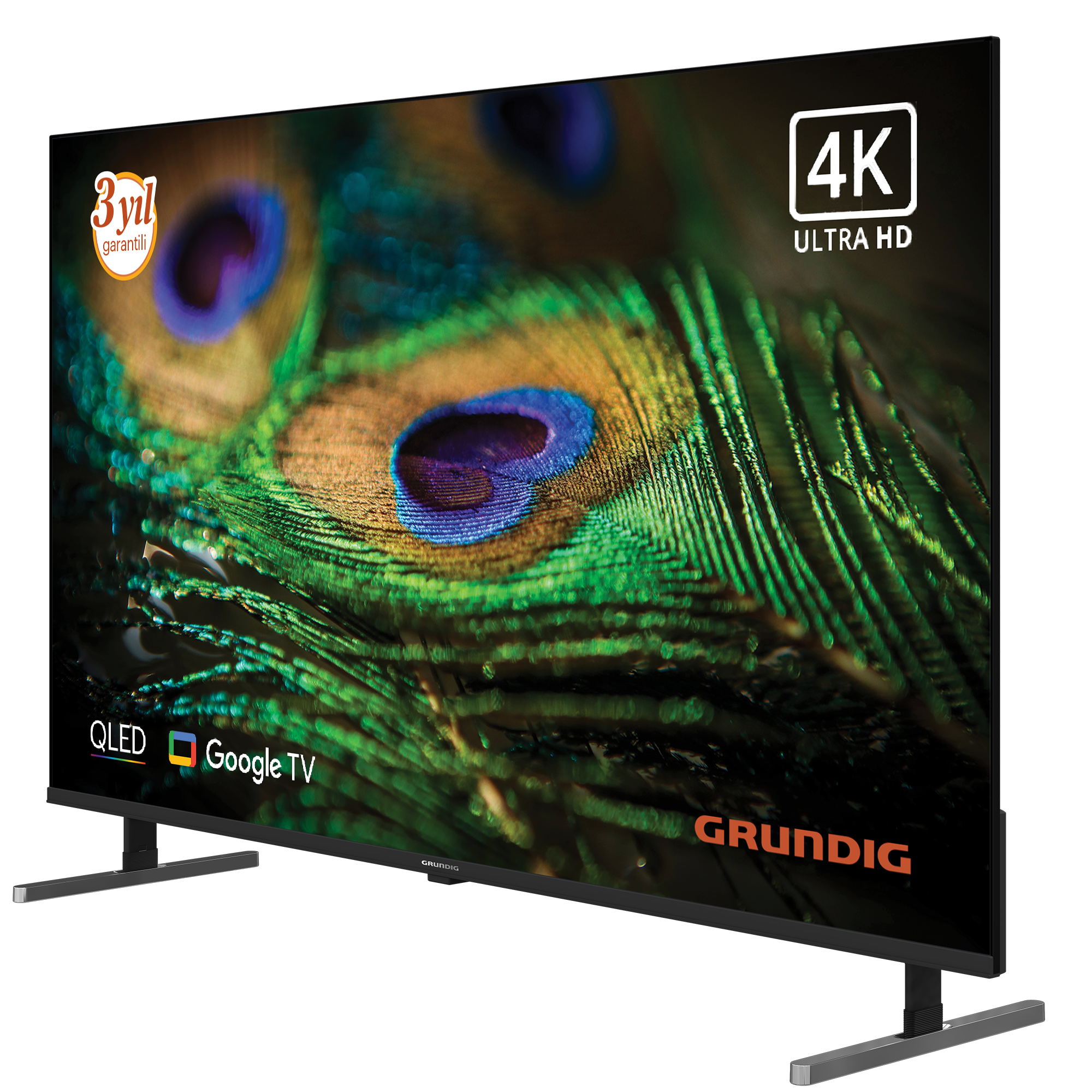 55 inch Grundig Google QLed TV 60Hz / 55GRD-GW5T00 (55 GQ 750 A)