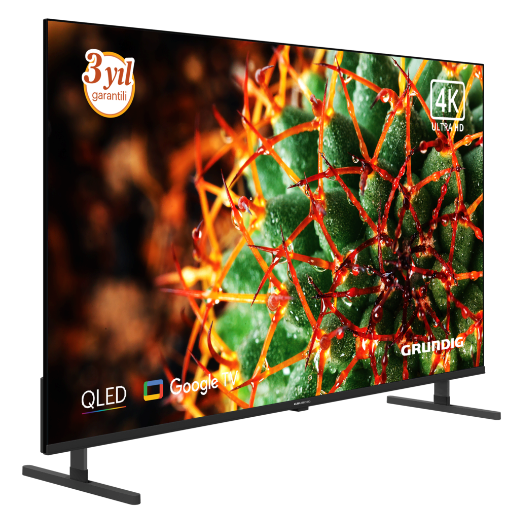 65 inch Grundig Google 60hZ QLed TV / 65GRD-GY8T00 (65 GQ 700A)