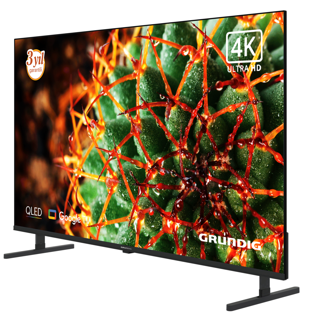 65 inch Grundig Google 60hZ QLed TV / 65GRD-GY8T00 (65 GQ 700A)