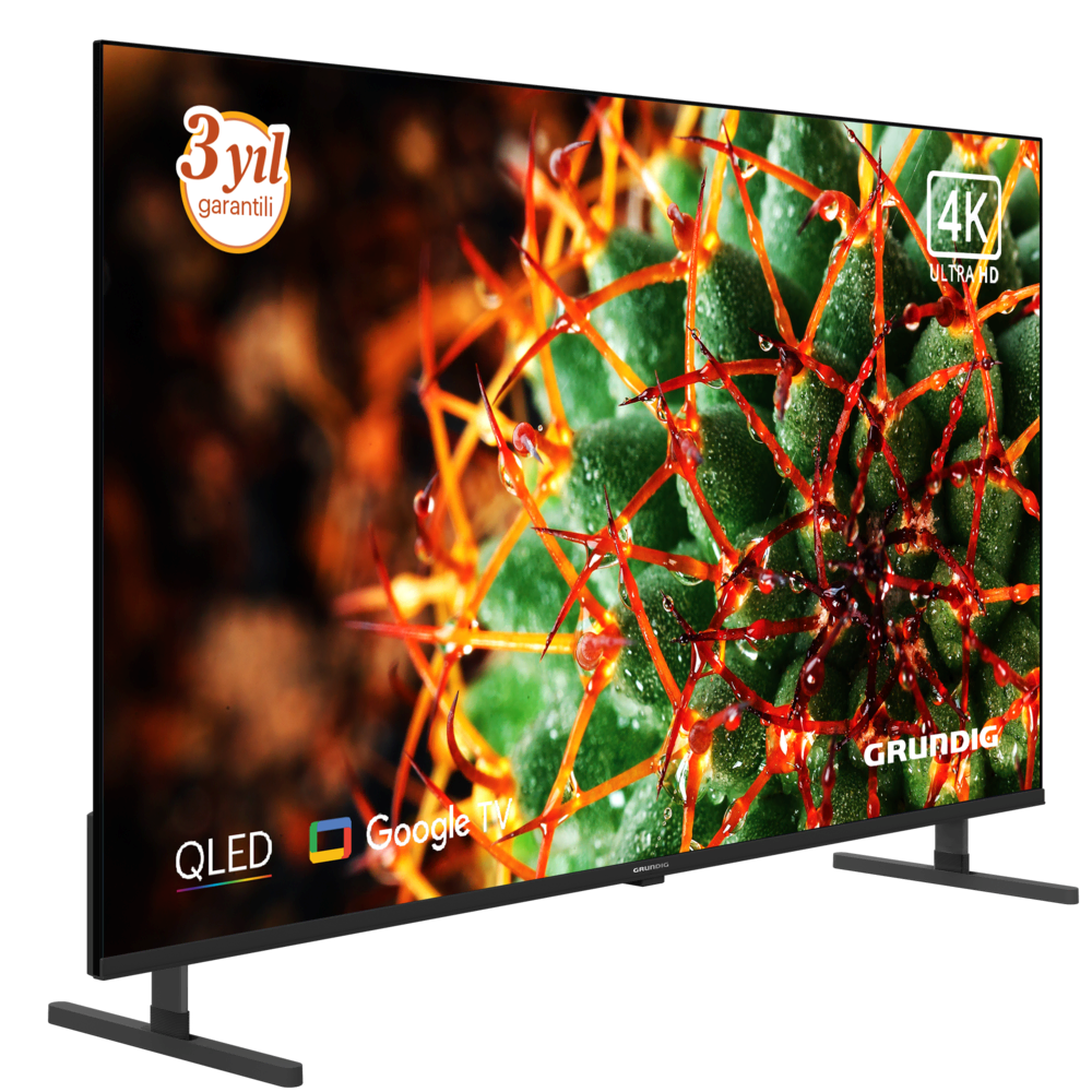 65 inch Grundig Google 60hZ QLed TV / 65GRD-GY8T00 (65 GQ 700A)