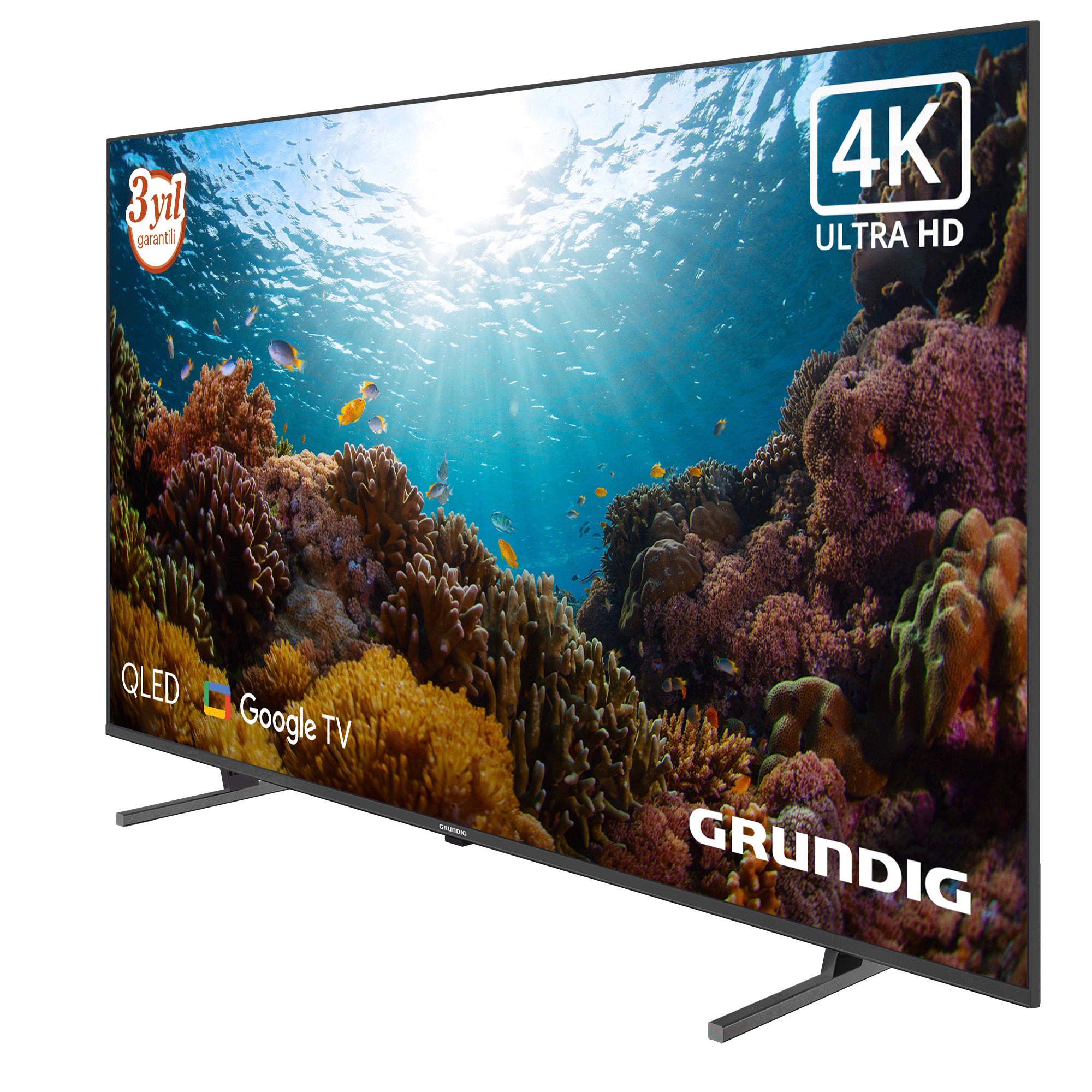 65 inch Grundig Google QLed TV / 65GRD-FC3T00 (65 GJQ 9200)