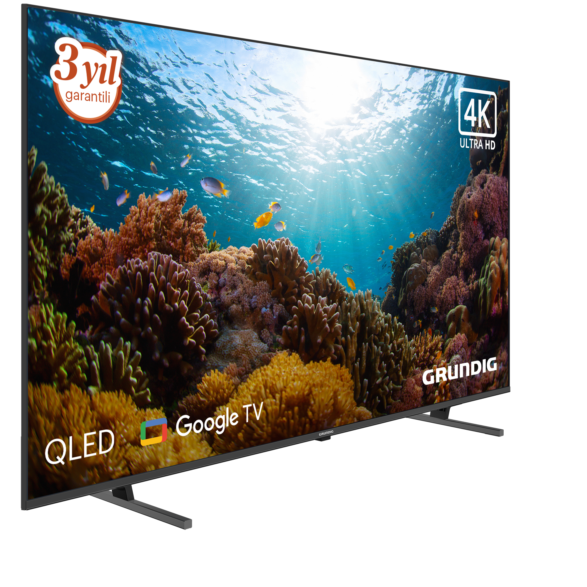 75 inch Grundig Google QLed TV / 65GRD-FC4T00 (75 GJQ 9200)