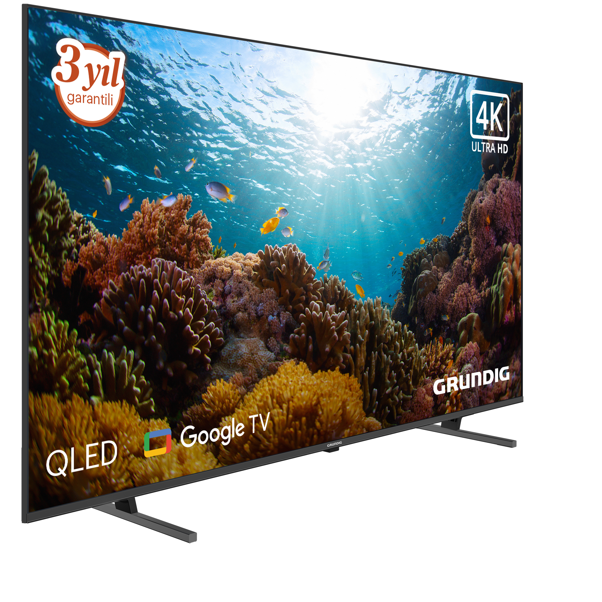 75 inch Grundig Google QLed TV / 65GRD-FC4T00 (75 GJQ 9200)