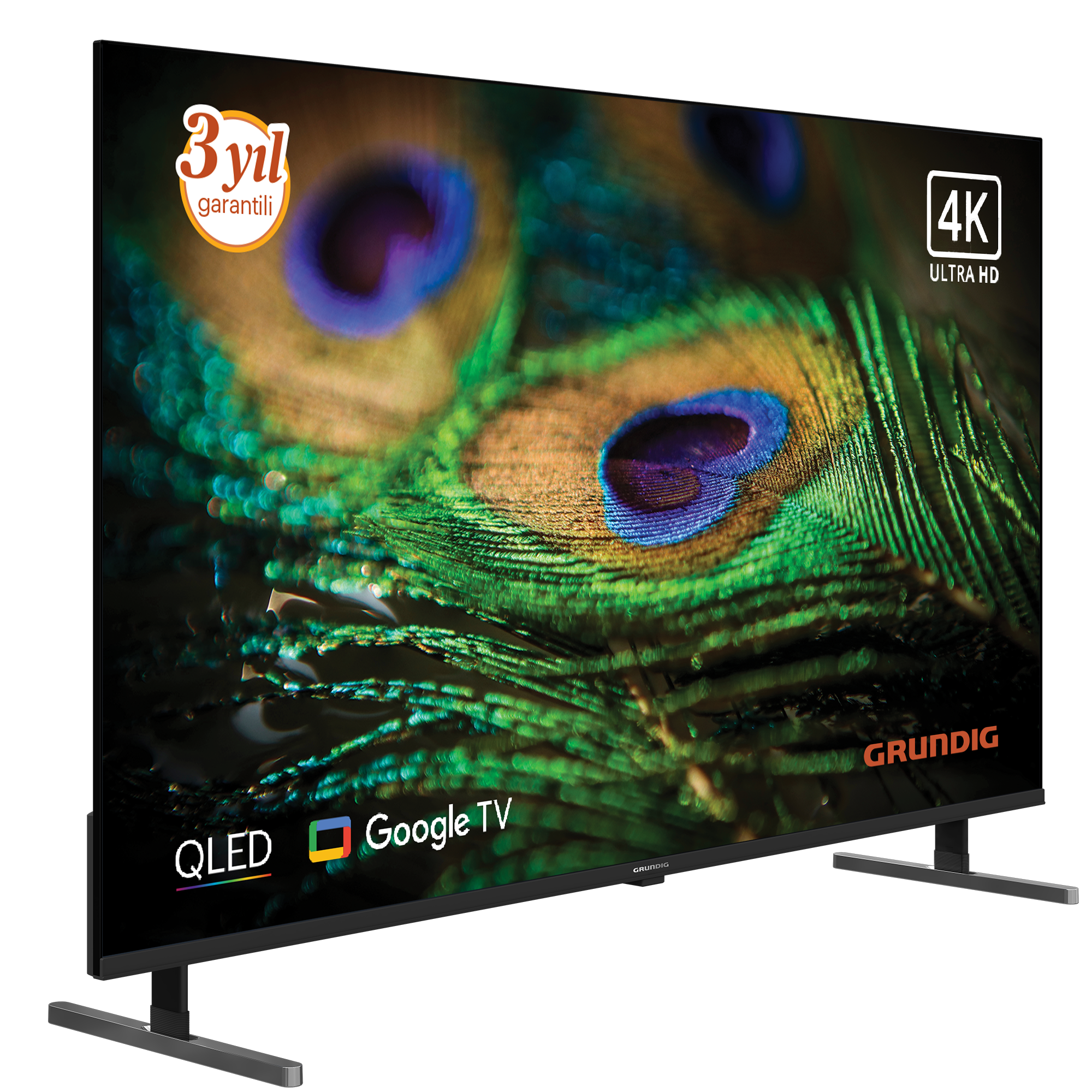 75 inch Grundig Google QLed TV / 75GRD-GY5T00 (75 GQ 750A)